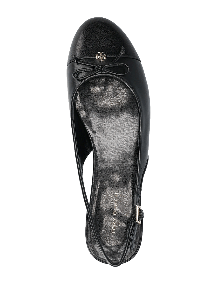Tory Burch - CAP-TOE SLINGBACK BALLET - besondere anlässe - perfect black / perfect black - 3