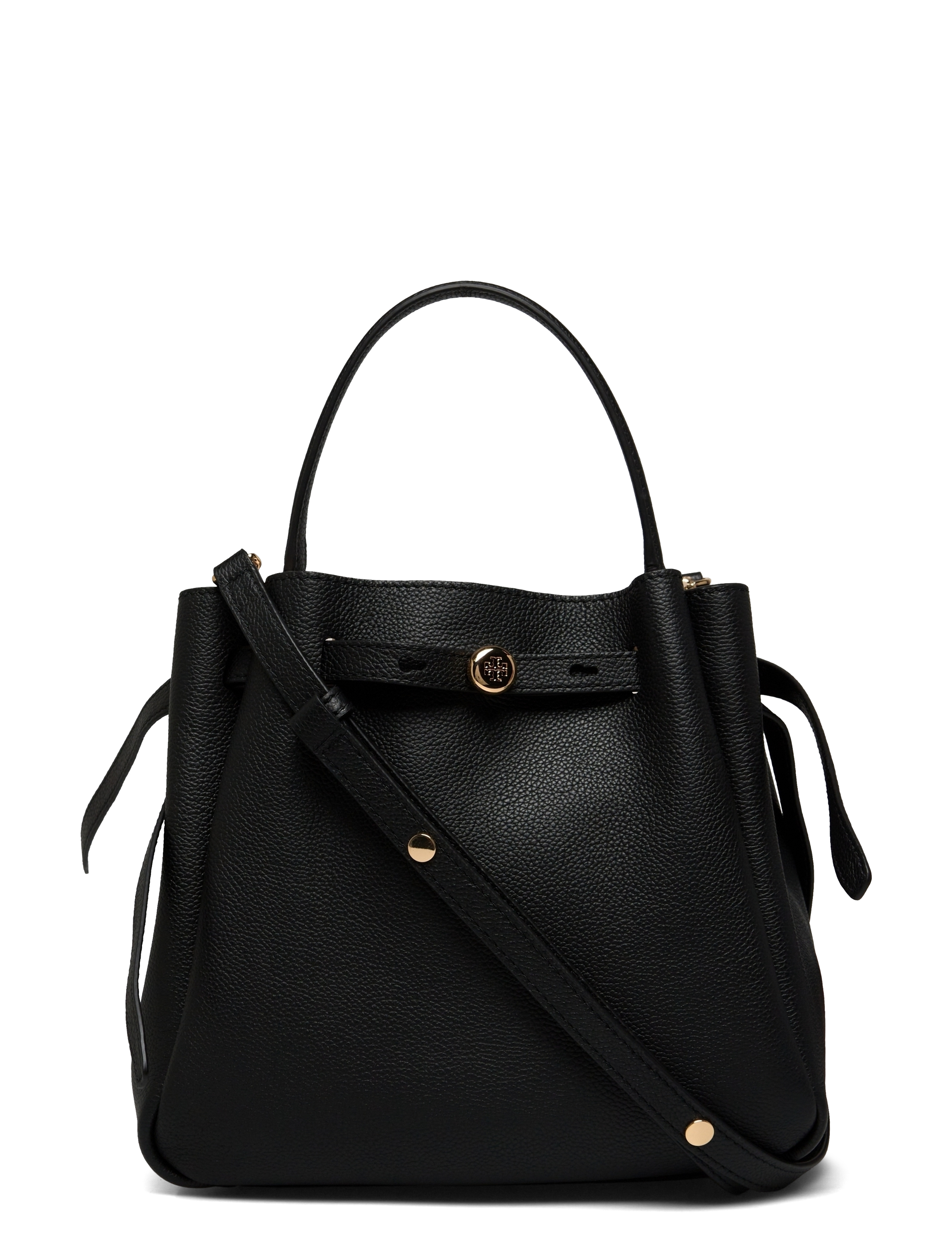 Tory Burch Romy Bucket Bag, One Size, Black, Designere > Spandetaske, Dame