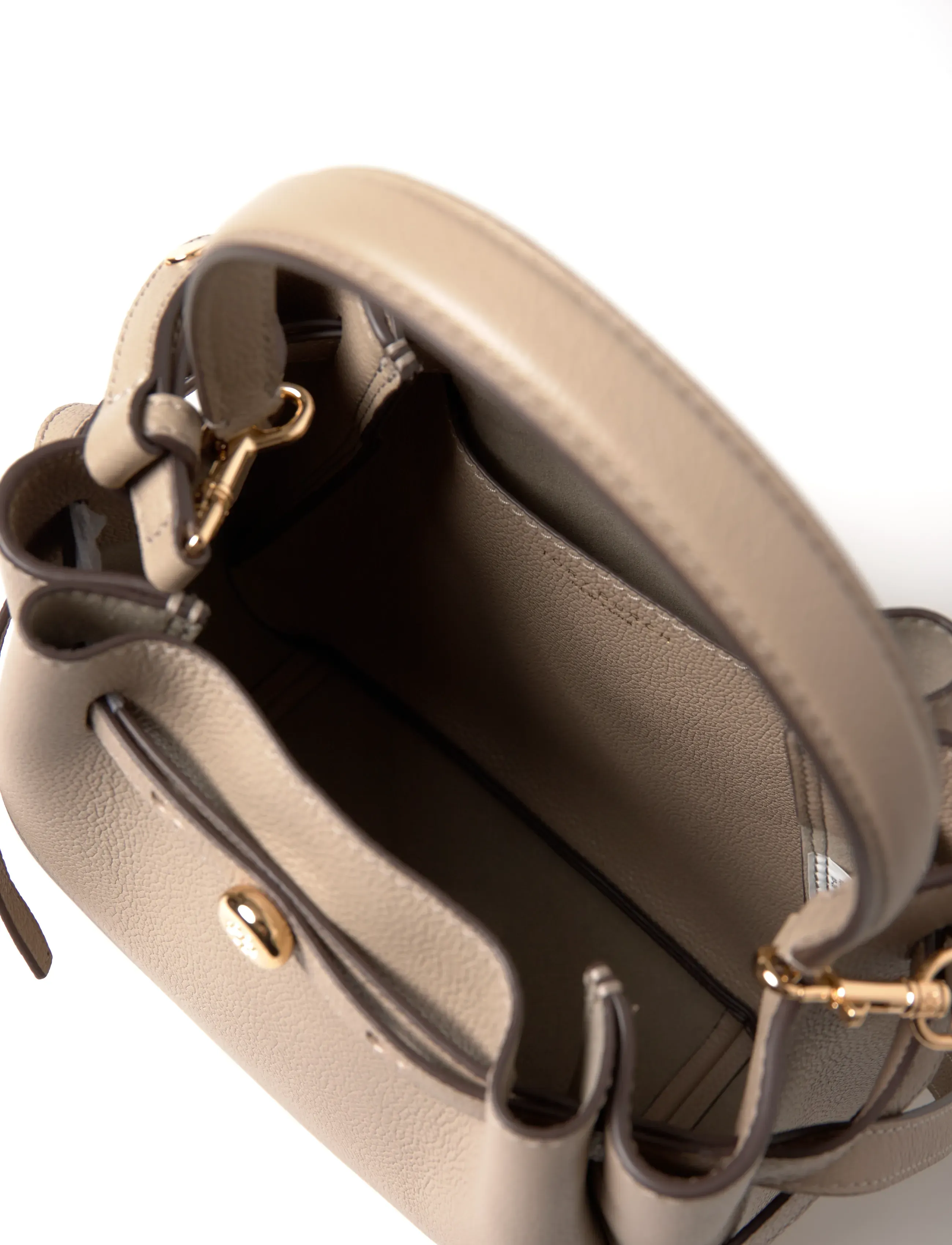 Tory Burch - Romy Bucket Bag - bucket bags - soft cement - 4