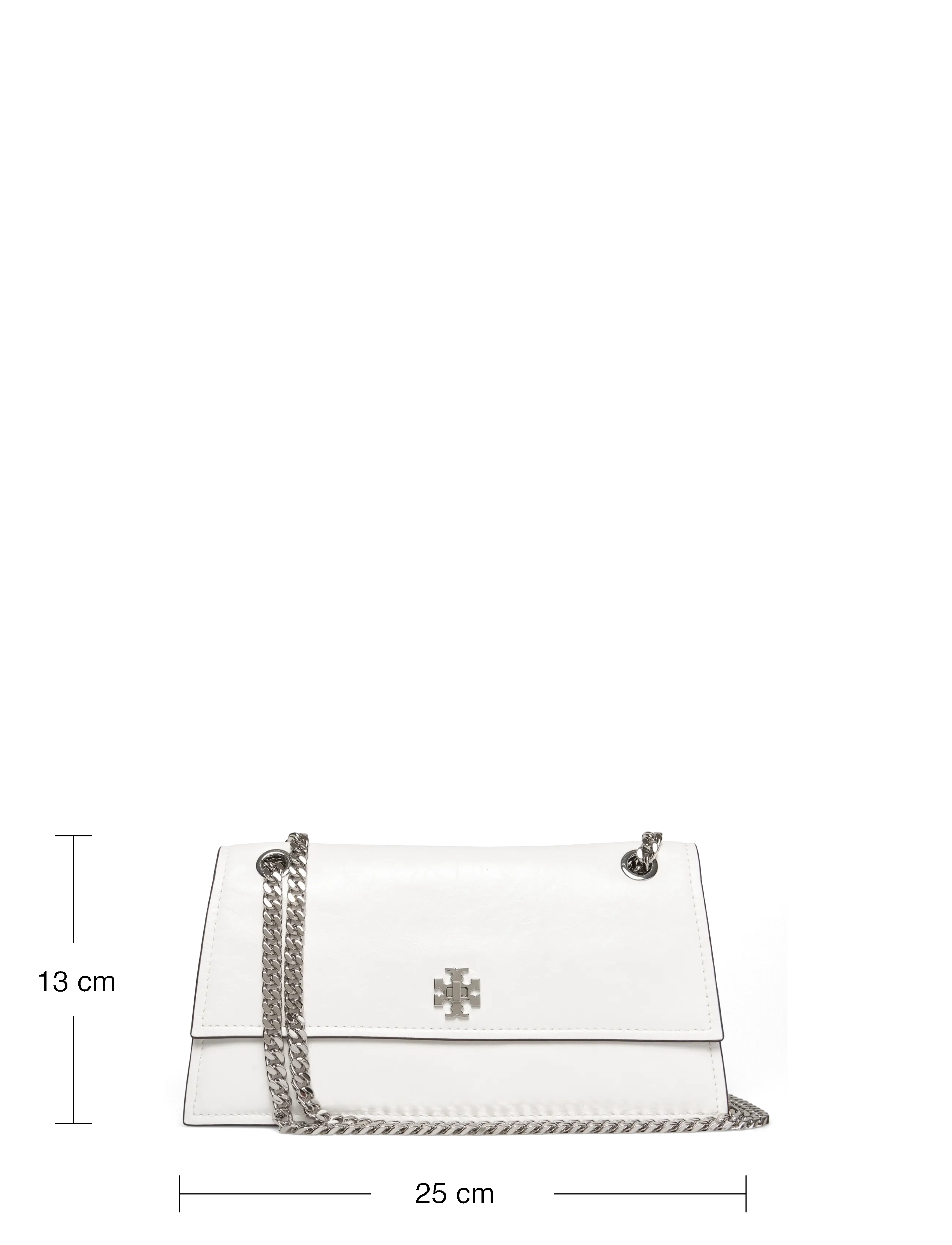 Tory Burch - Kira Turnlock Shoulder Bag - festmode zu outlet-preisen - bianco - 3