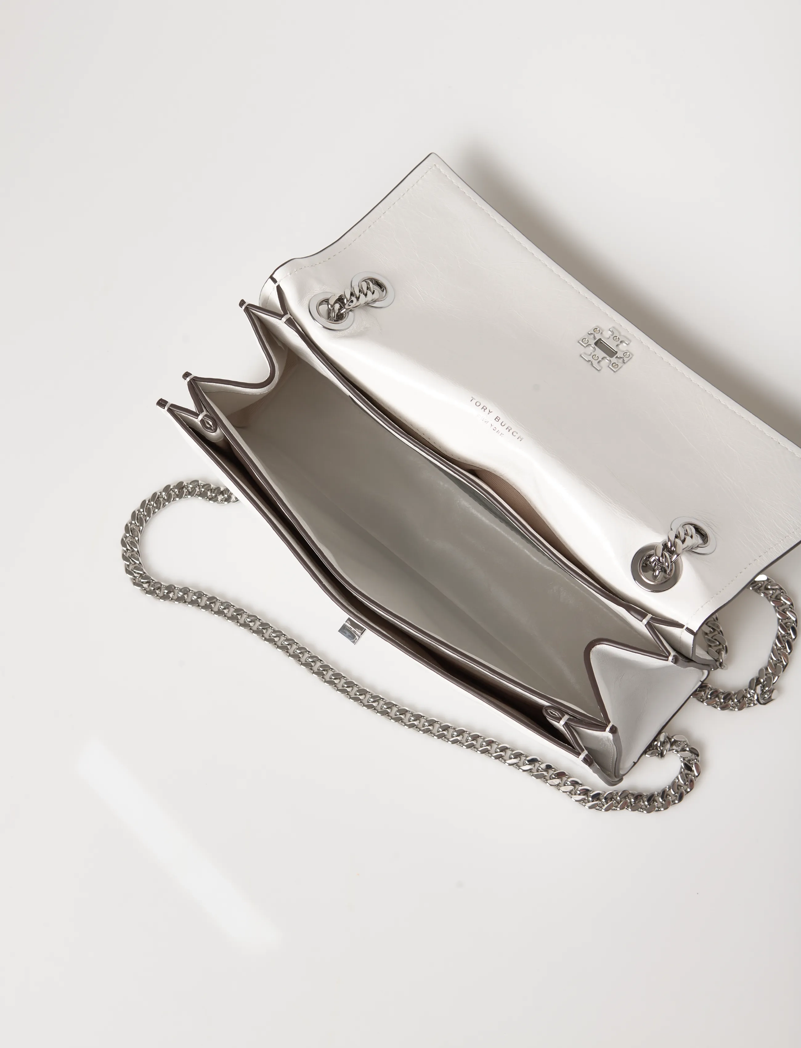 Tory Burch - Kira Turnlock Shoulder Bag - igapäevane stiil - bianco - 4