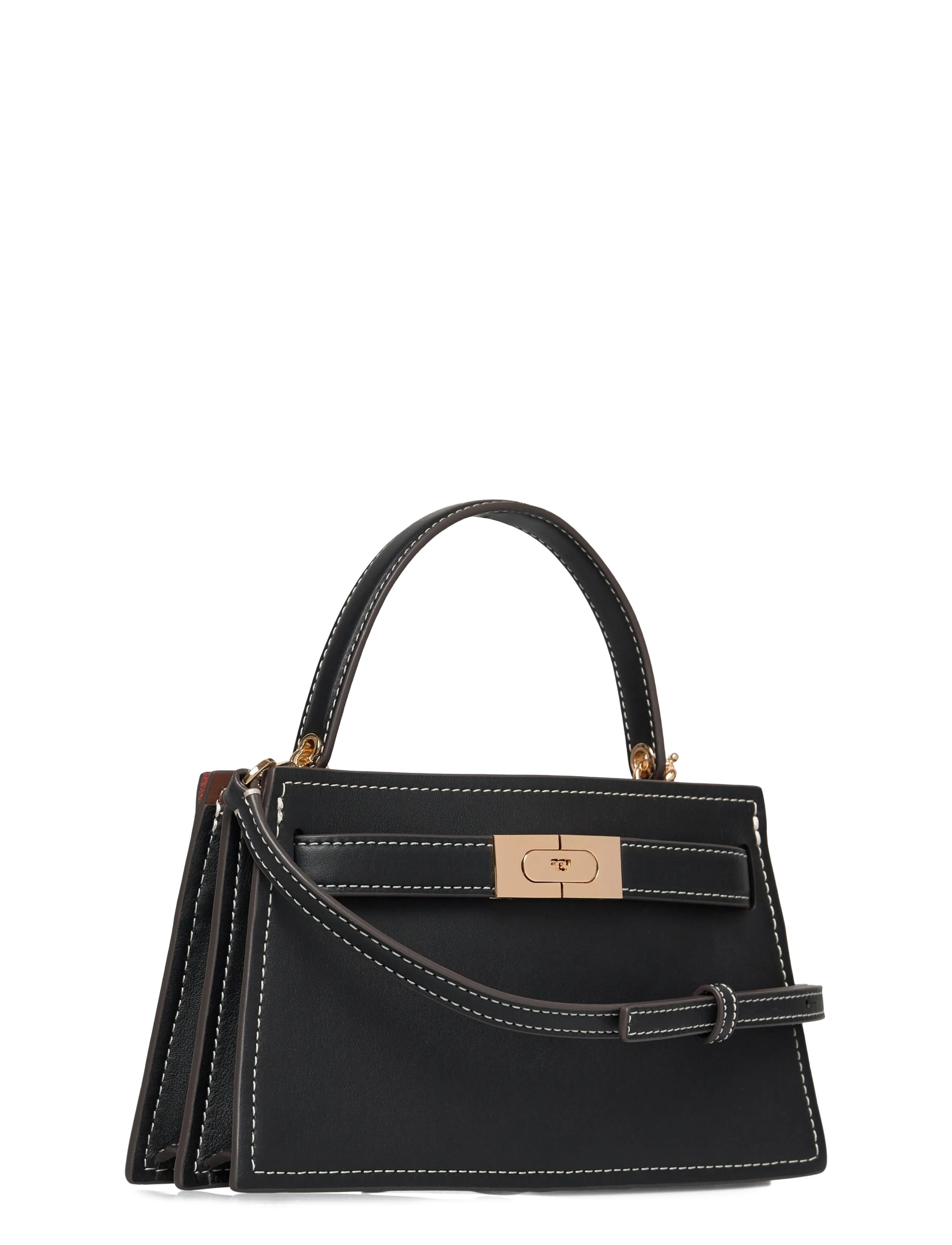 Tory Burch - Lee Radziwill Pebble Mini Top Handle - black - 2