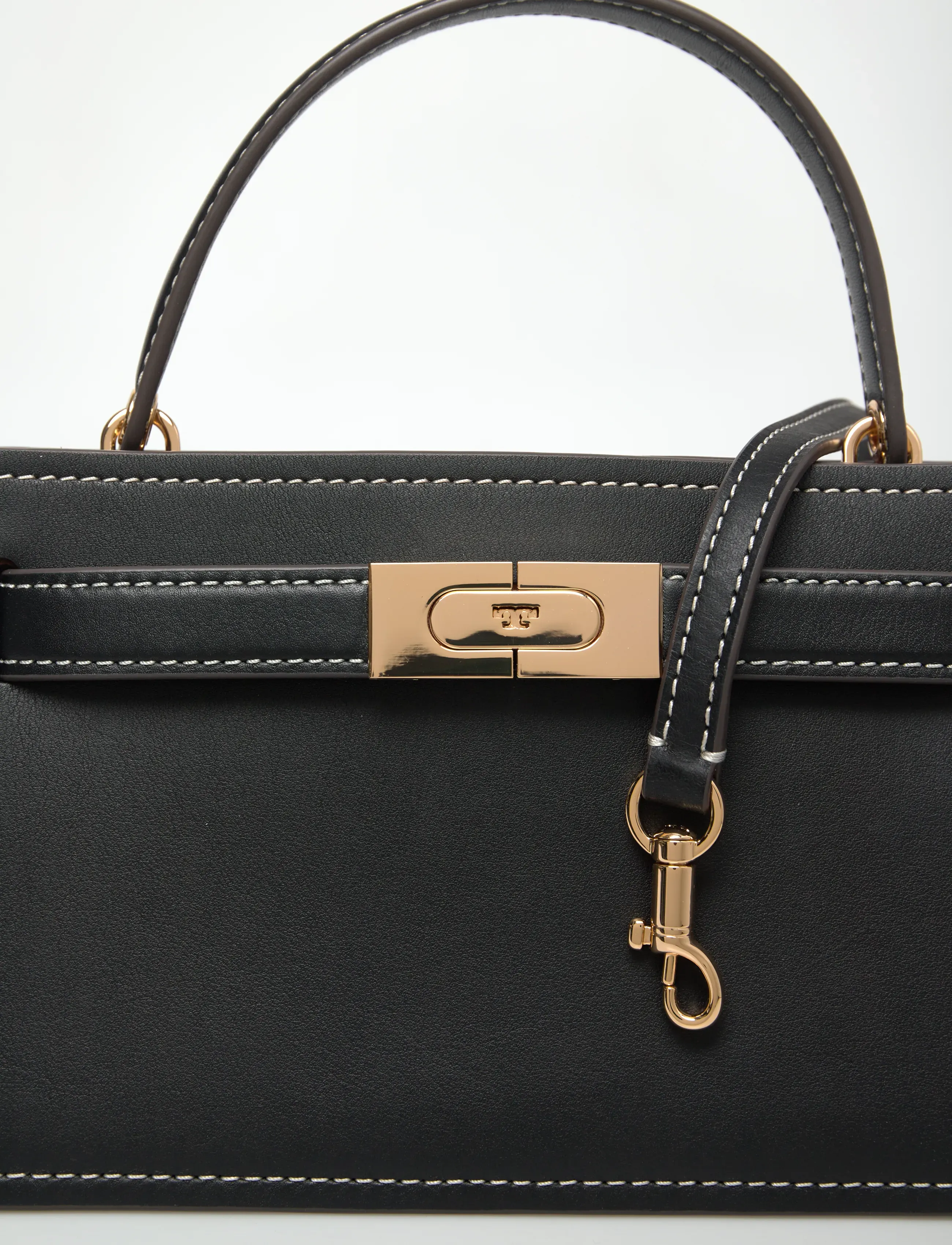 Tory Burch - Lee Radziwill Pebble Mini Top Handle - black - 4