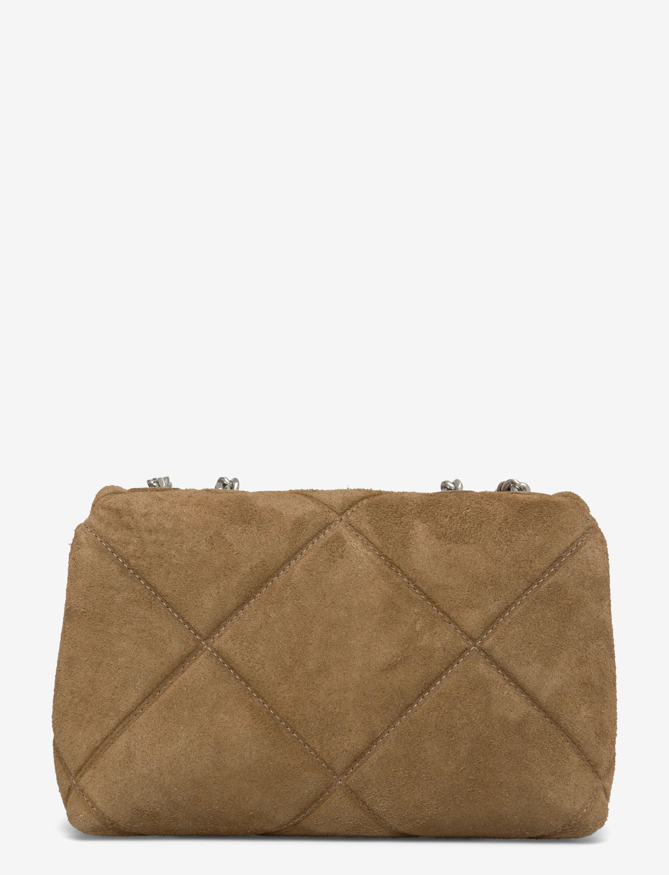 Tory Burch - Kira Diamond Quilt Suede Small Convertible Shoulder Bag - speciella tillfällen - deep olive - 1