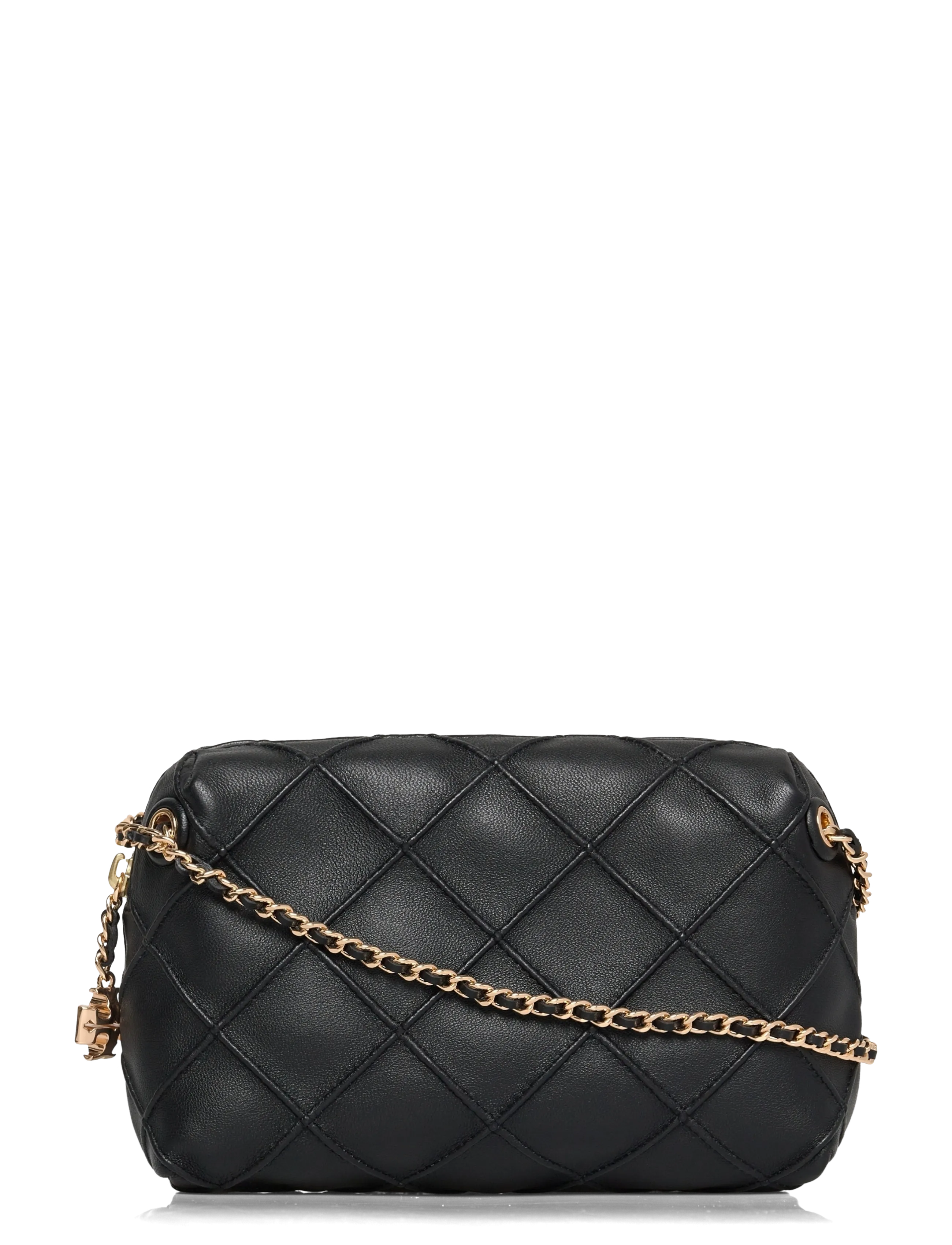 Tory Burch Fleming Soft Crossbody Bag - Uus - BLACK / black
