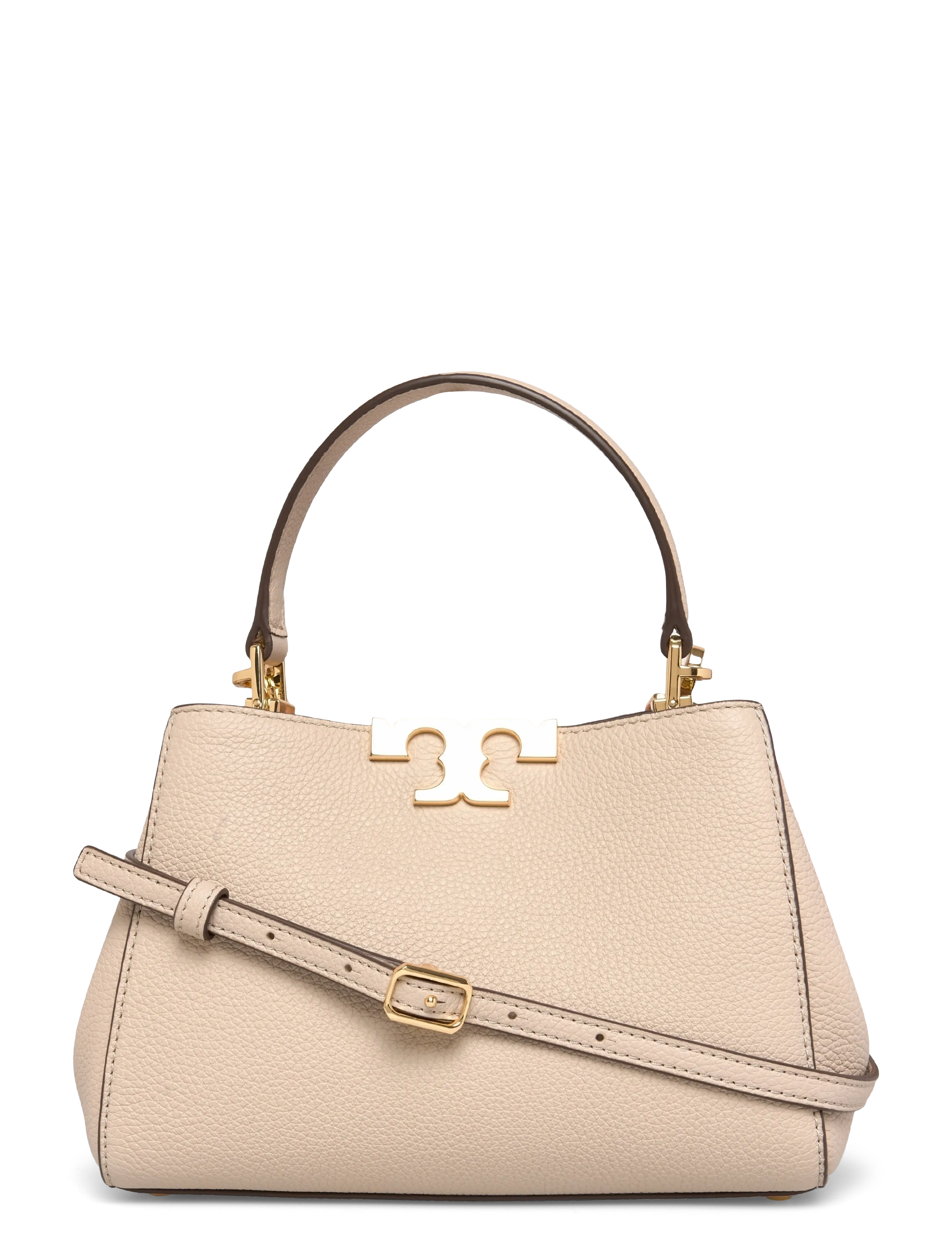 Tory Burch Eleanor Soft Mini Satchel - Top handle - LIGHT STONE / beige