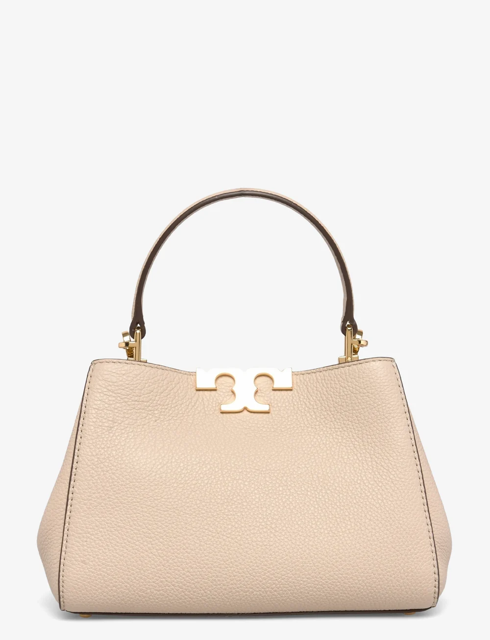 Tory Burch - Eleanor Soft Mini Satchel - særlige begivenheder - light stone - 1