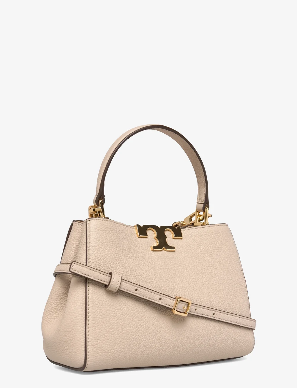 Tory Burch - Eleanor Soft Mini Satchel - særlige begivenheder - light stone - 2