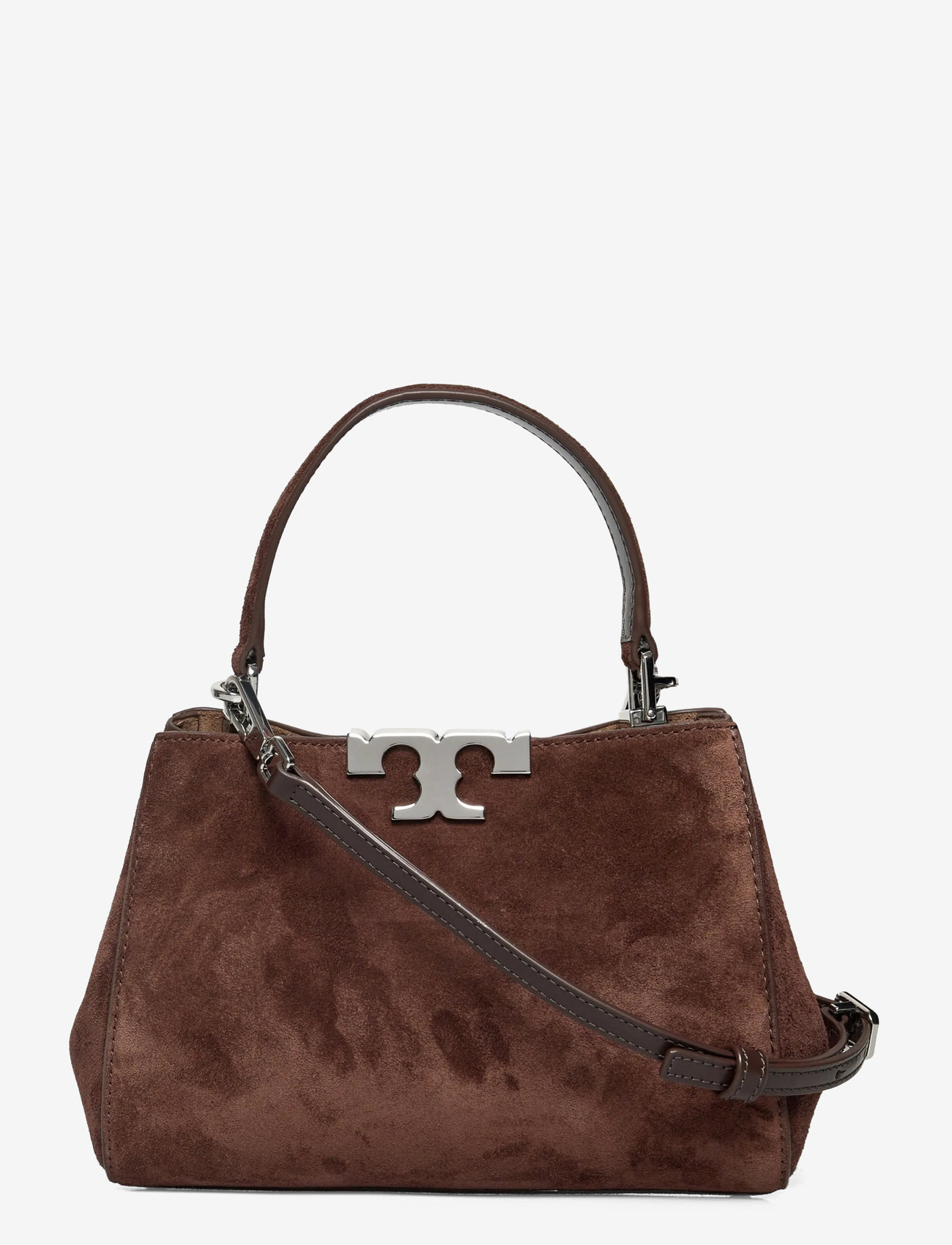 Tory Burch - Eleanor Suede Mini Satchel - geburtstagsgeschenke - dark cocoa - 0