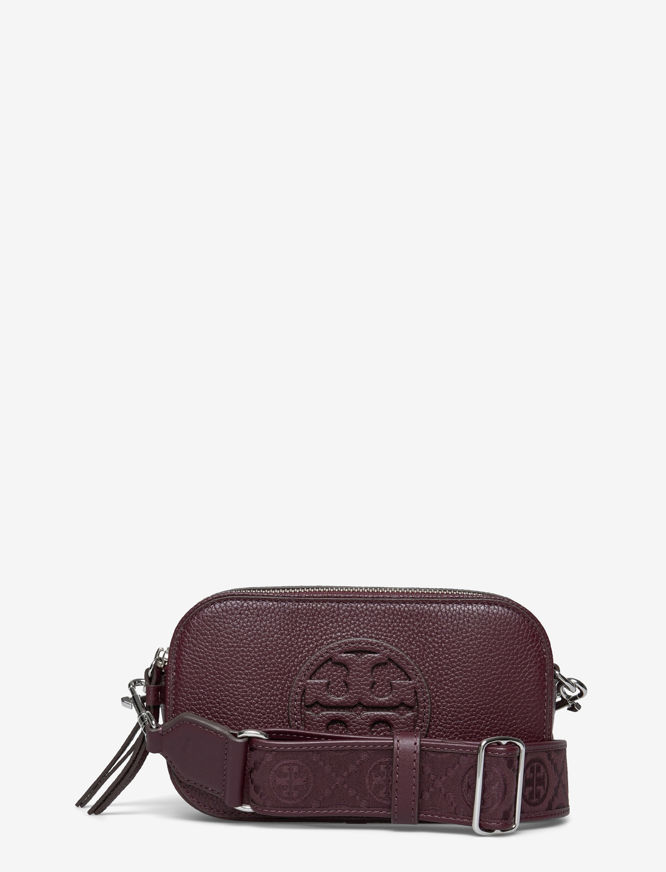 Tory Burch - Miller Mini Crossbody Bag - crossbody somas - dark carmine - 0