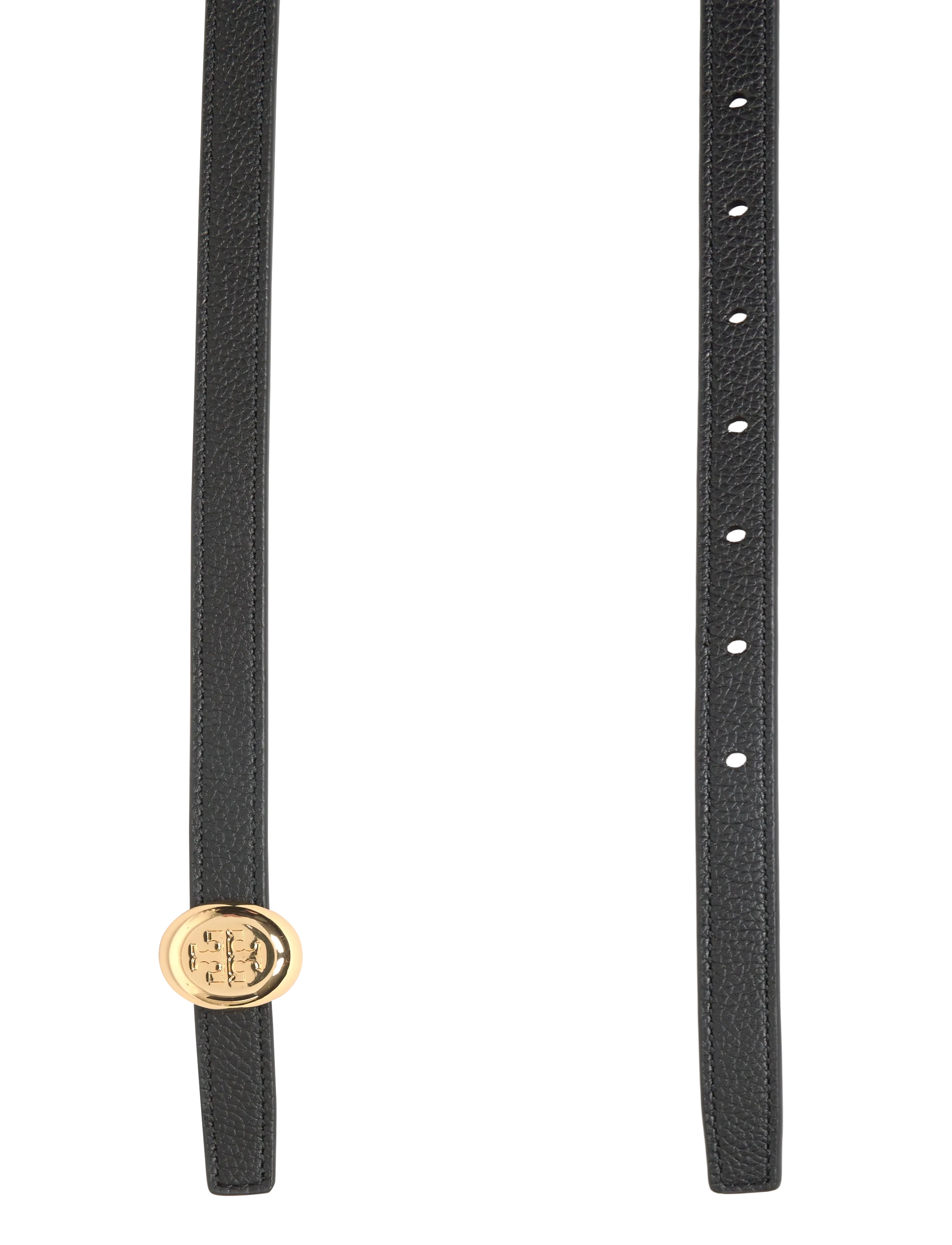 Tory Burch - Romy Reversible Belt - nahkrihmad - black , aged tan - 1