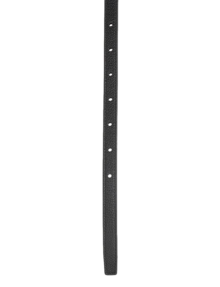 Tory Burch - Romy Reversible Belt - læderbælter - black , aged tan - 2