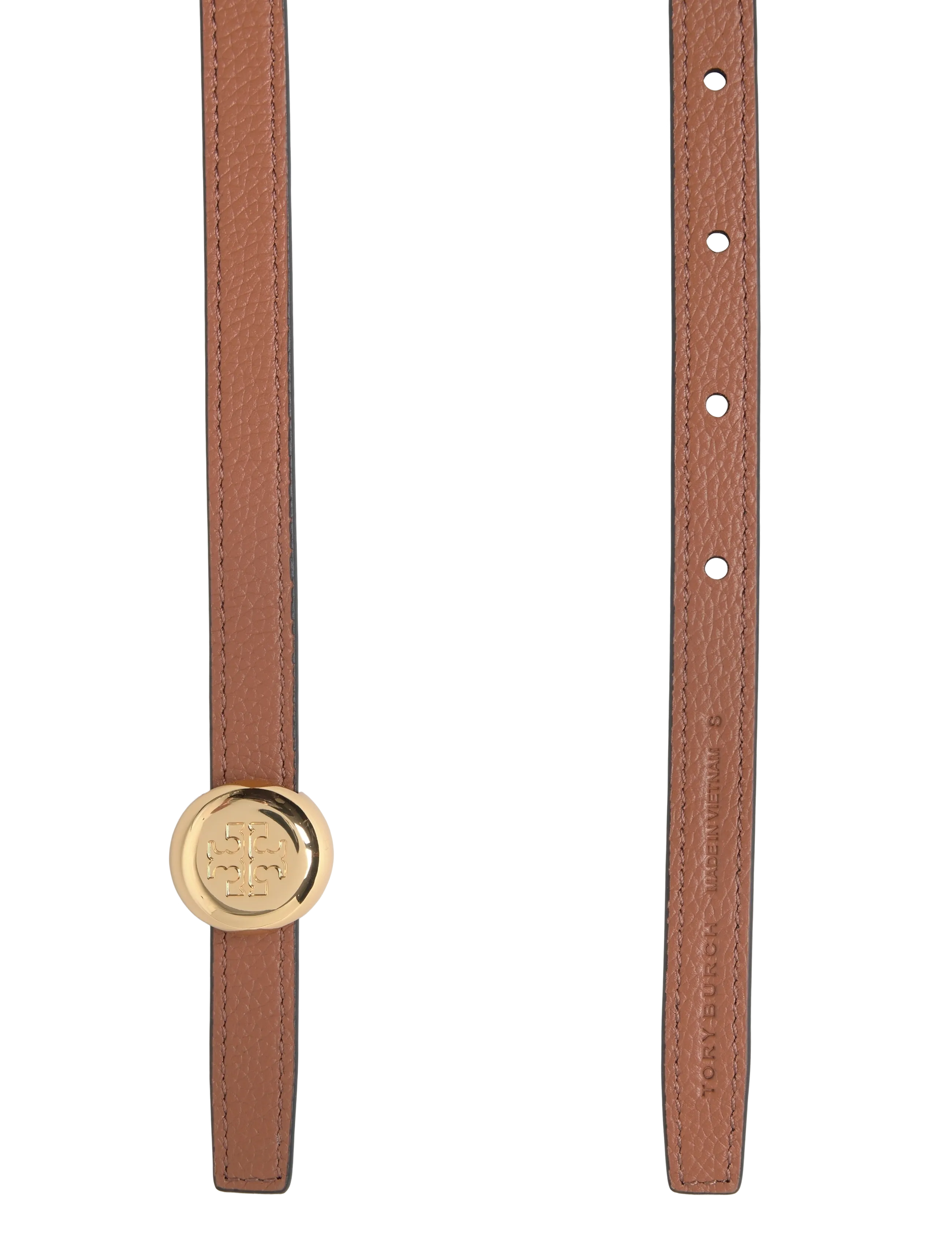 Tory Burch - Romy Reversible Belt - læderbælter - black / aged tan / gold - 2