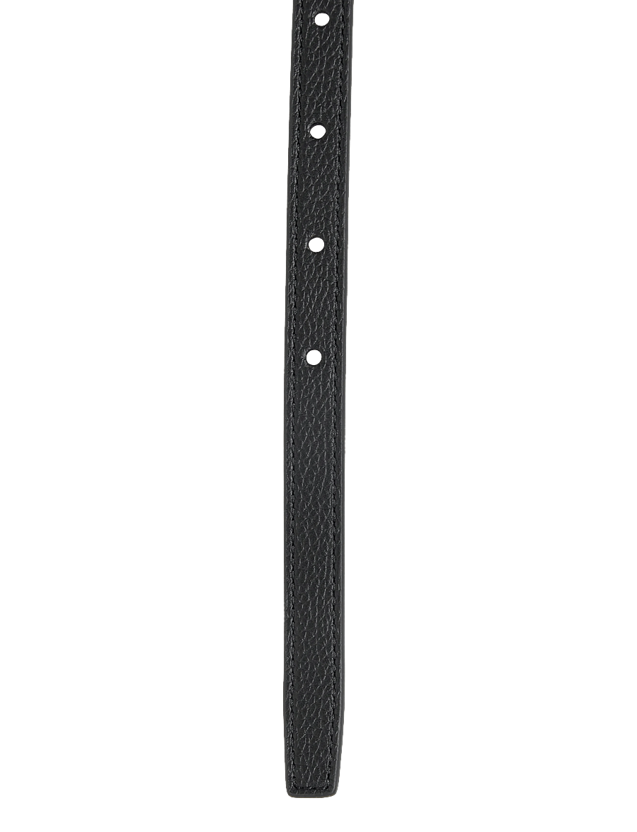 Tory Burch - Romy Reversible Belt - ledergürtel - black / aged tan / gold - 4