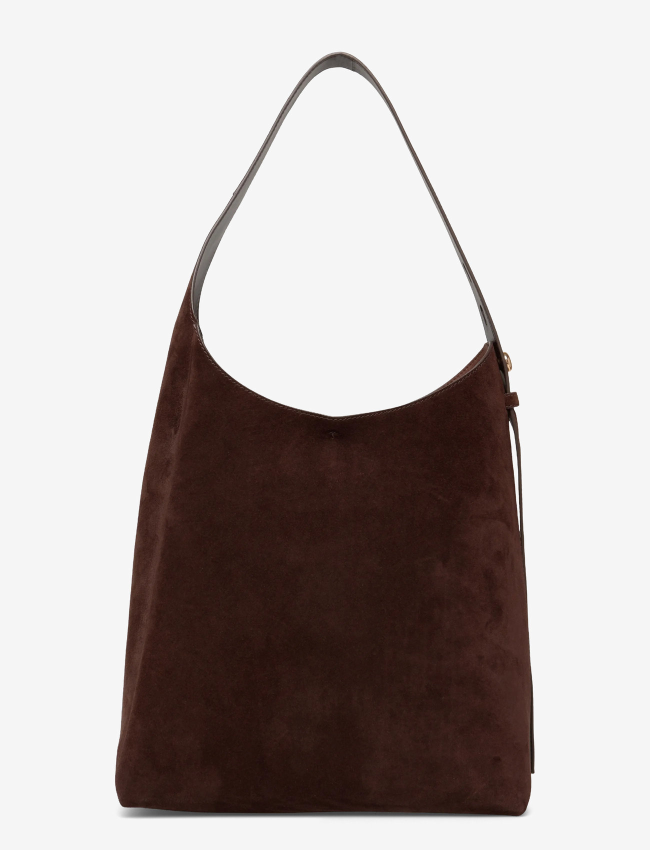 Tory Burch - Romy Suede Hobo Bag - dark cocoa - 0