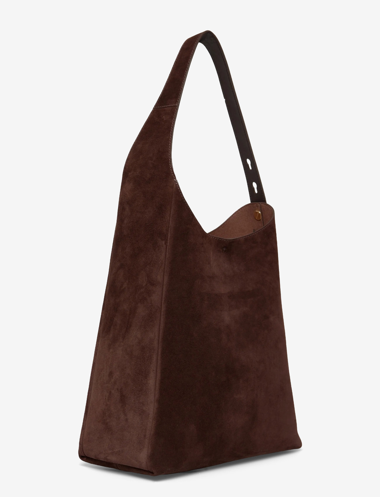 Tory Burch - Romy Suede Hobo Bag - dark cocoa - 2
