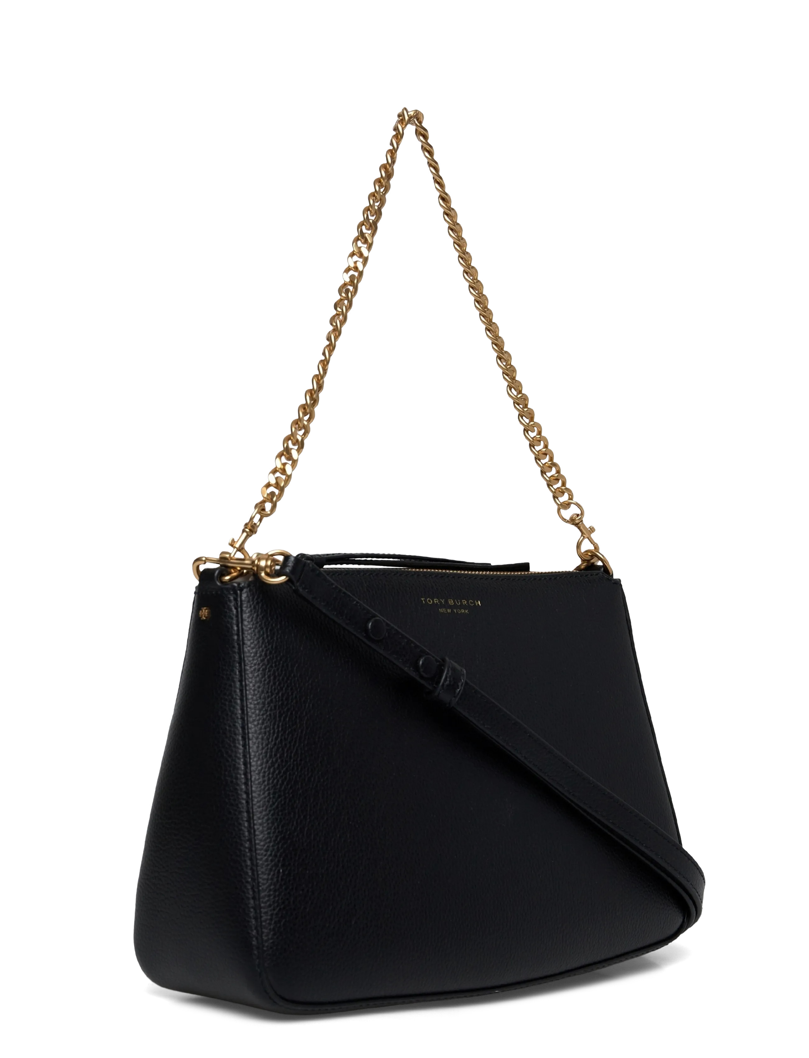 Tory Burch - Perry Shoulder Bag - väskor - black - 2