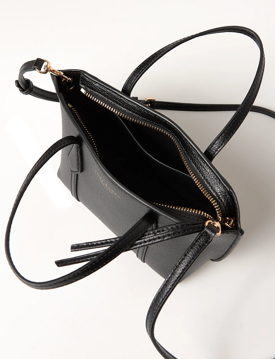 Tory Burch - Perry Mini Tote - top handle tasker - black - 3