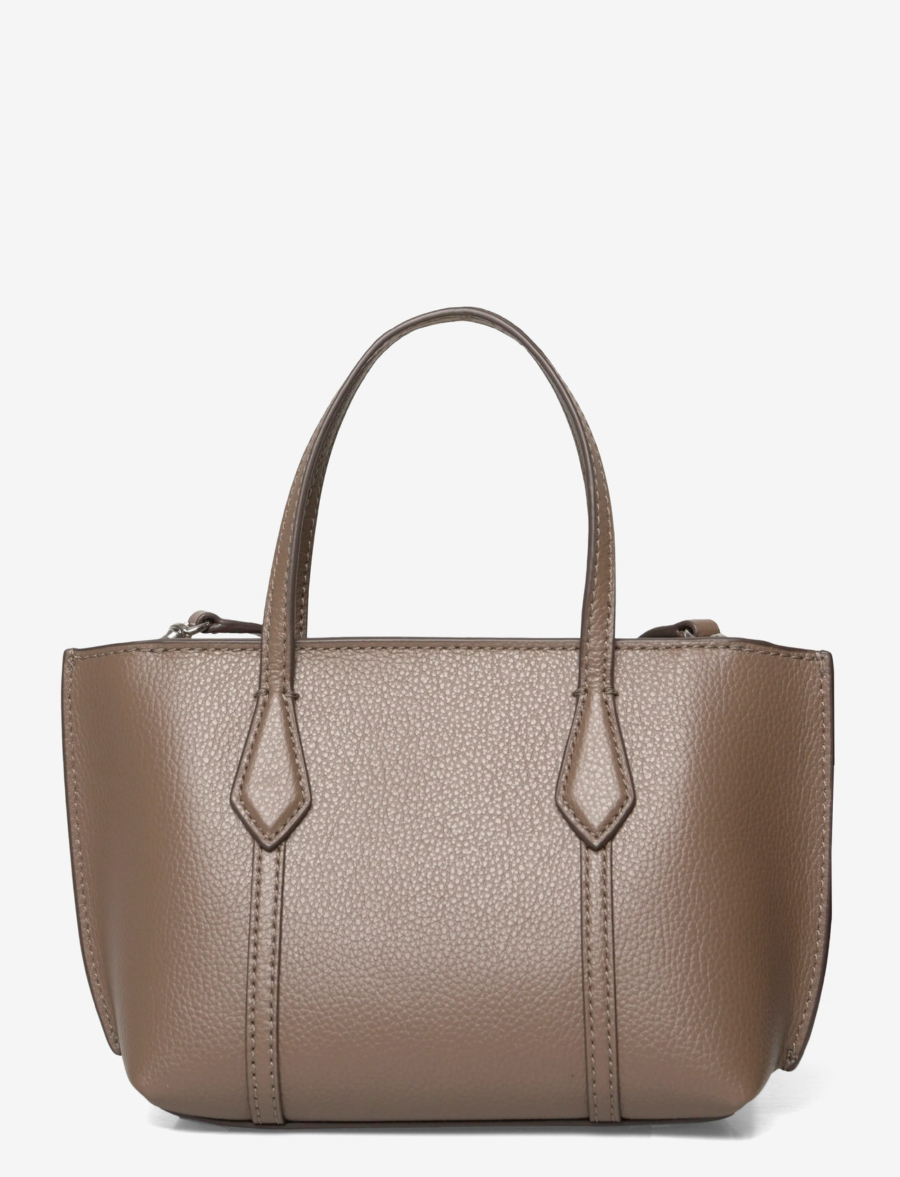 Tory Burch - Perry Mini Tote - top handle tasker - wild mushroom - 1