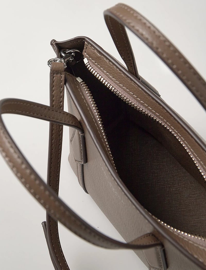 Tory Burch - Perry Mini Tote - top handle tasker - wild mushroom - 4