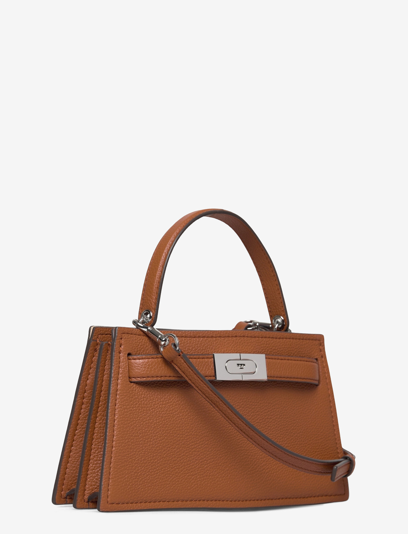 Tory Burch - Lee Radziwill Pebble Mini Top Handle - speciella tillfällen - bourbon - 2