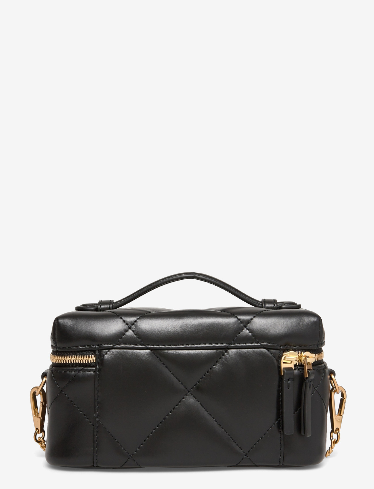 Tory Burch - Kira Diamond Quilt East-West Vanity Case - smink - black - 1