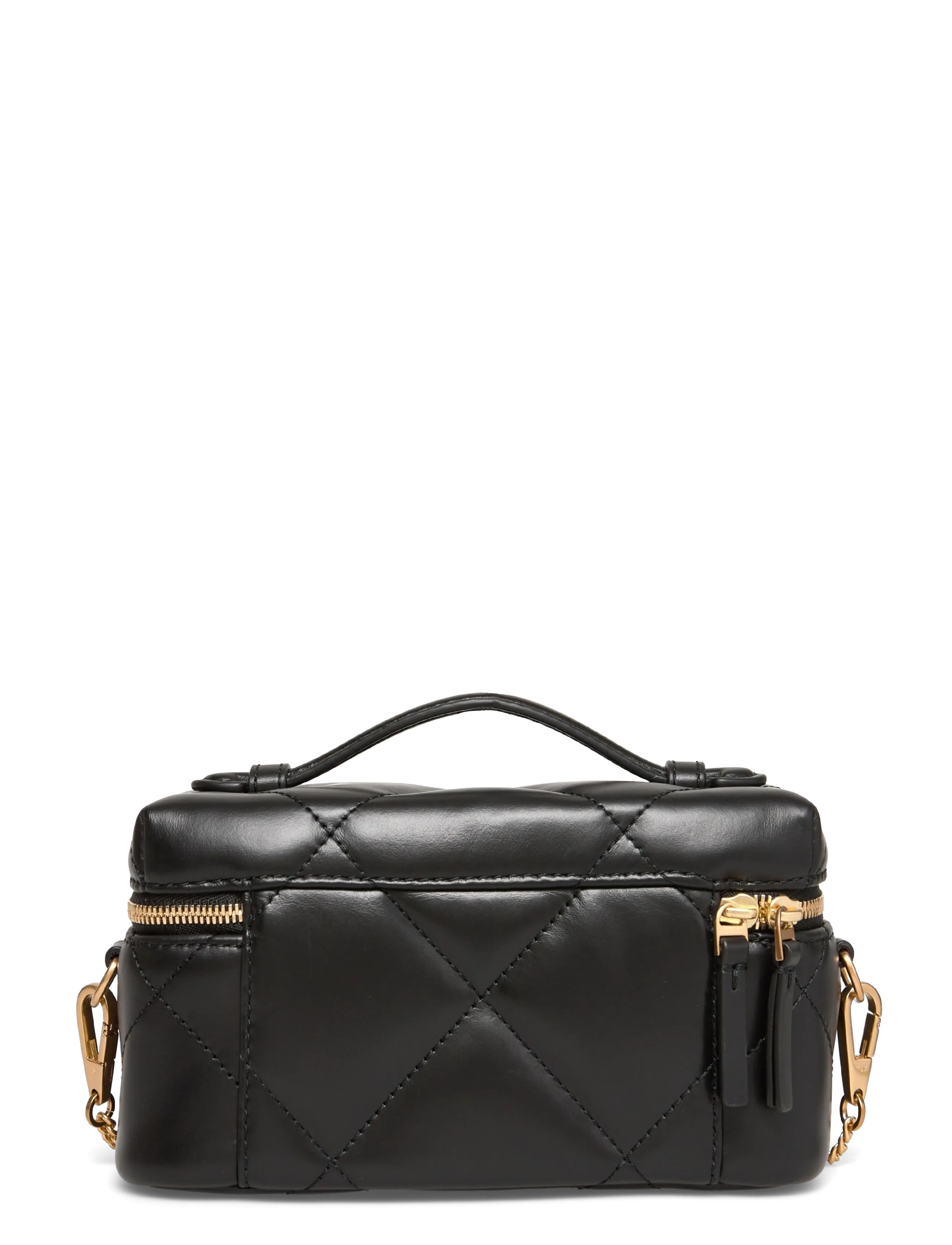 Tory Burch - Kira Diamond Quilt East-West Vanity Case - makeup - black - 1