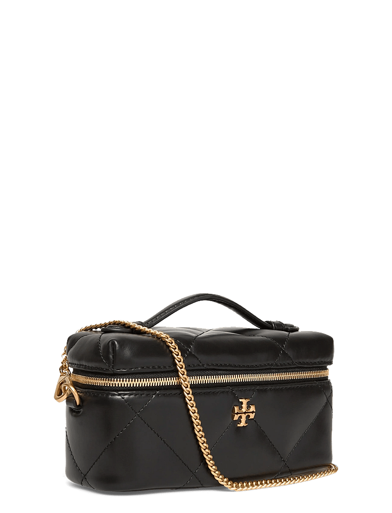 Tory Burch - Kira Diamond Quilt East-West Vanity Case - smink - black - 2
