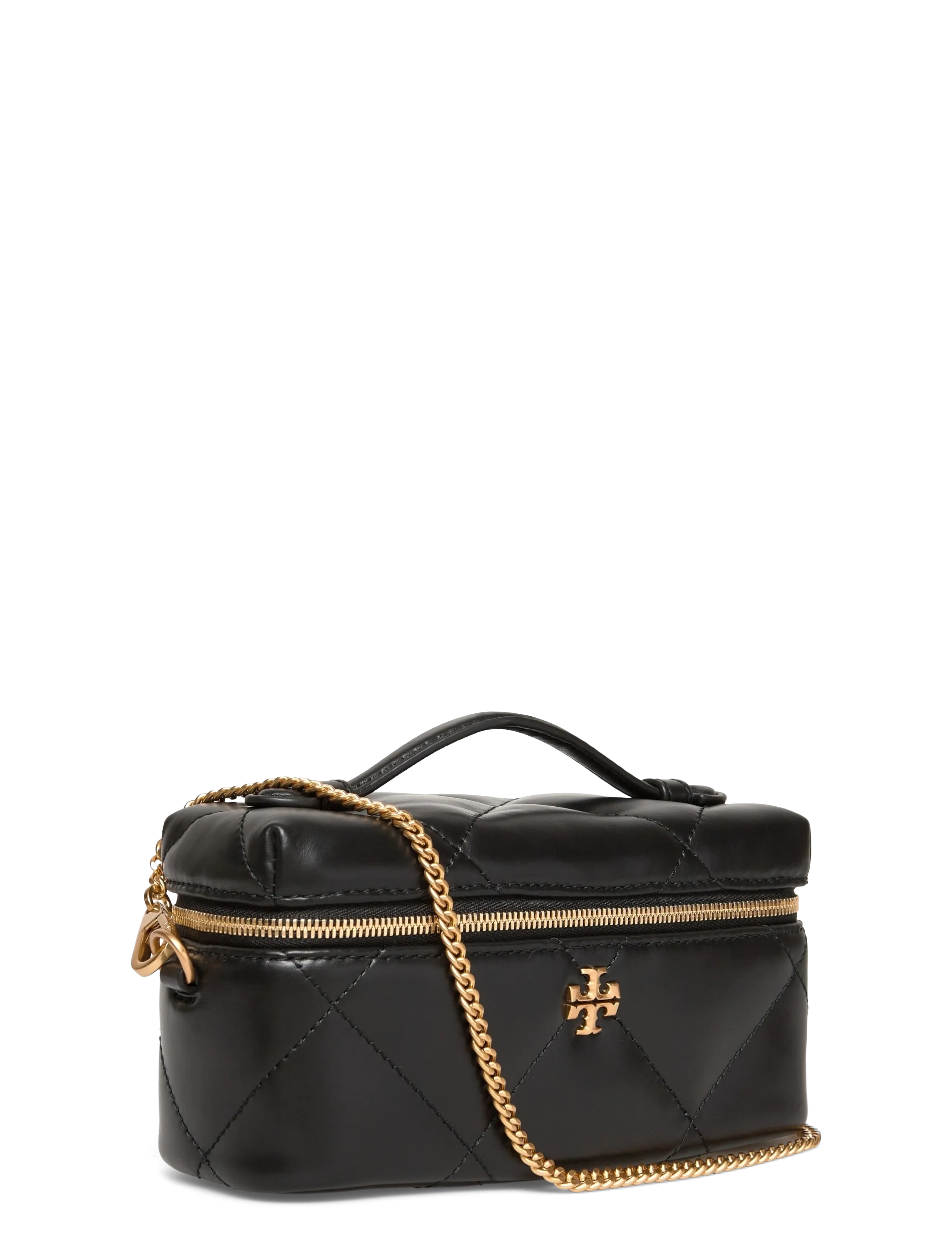 Tory Burch - Kira Diamond Quilt East-West Vanity Case - makeup - black - 2