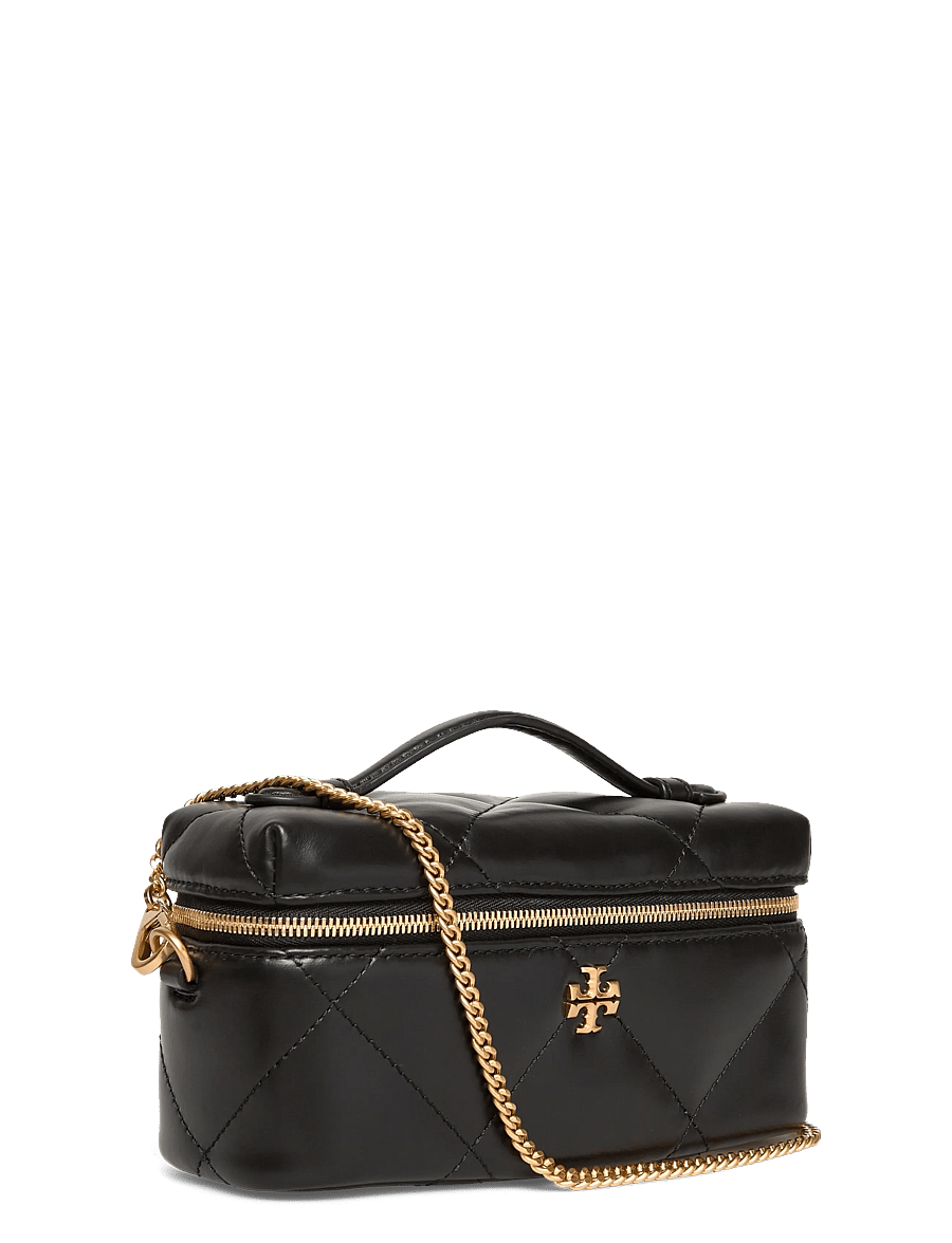Tory Burch - Kira Diamond Quilt East-West Vanity Case - makeup - black - 2