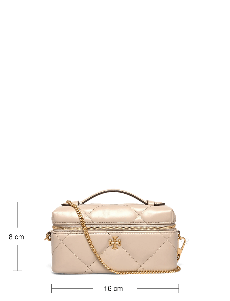 Tory Burch - Kira Diamond Quilt East-West Vanity Case - makeup - light stone - 3