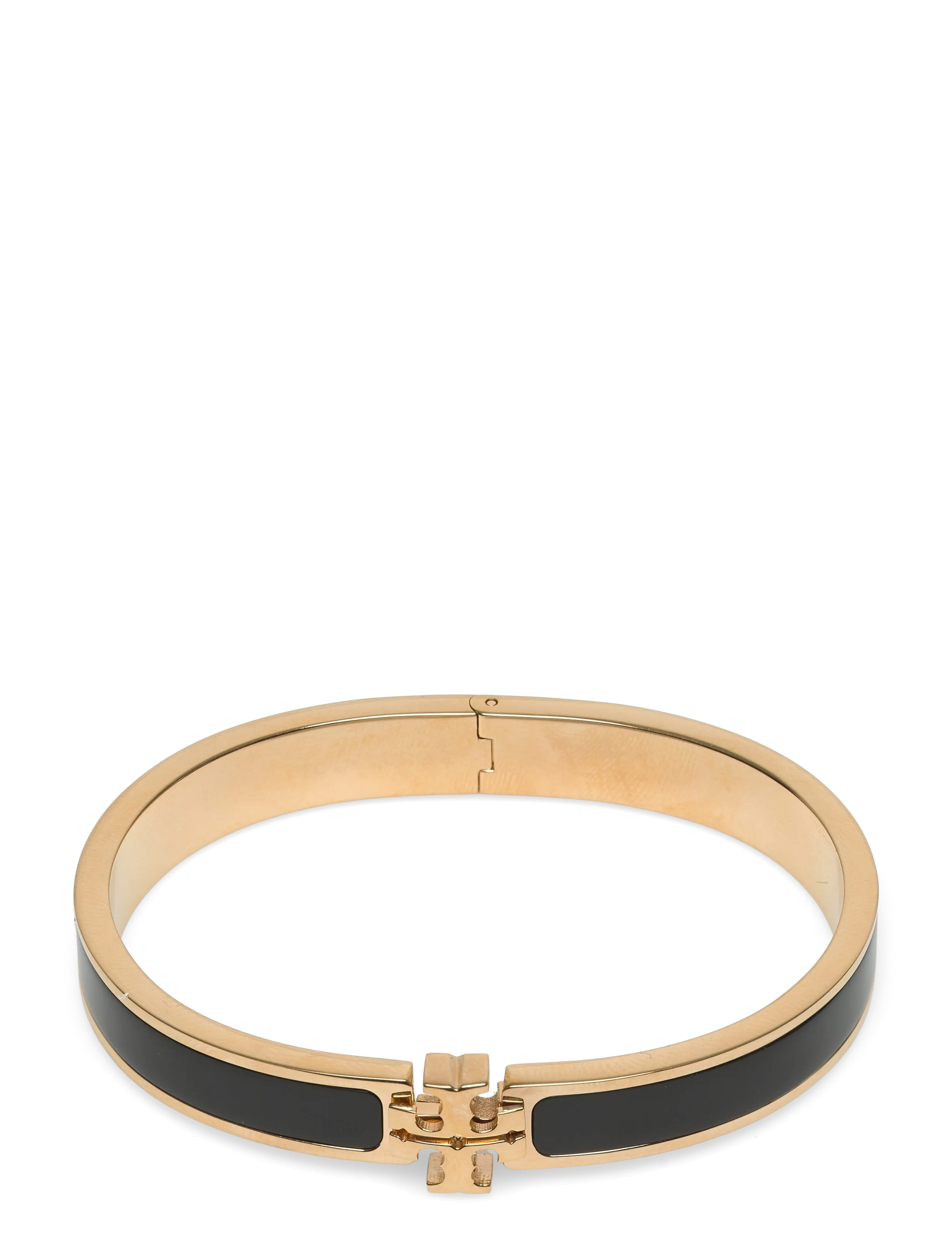 Tory Burch Kira Enamel Medium Bracelet - Tory Burch - TORY GOLD , BLACK / gold