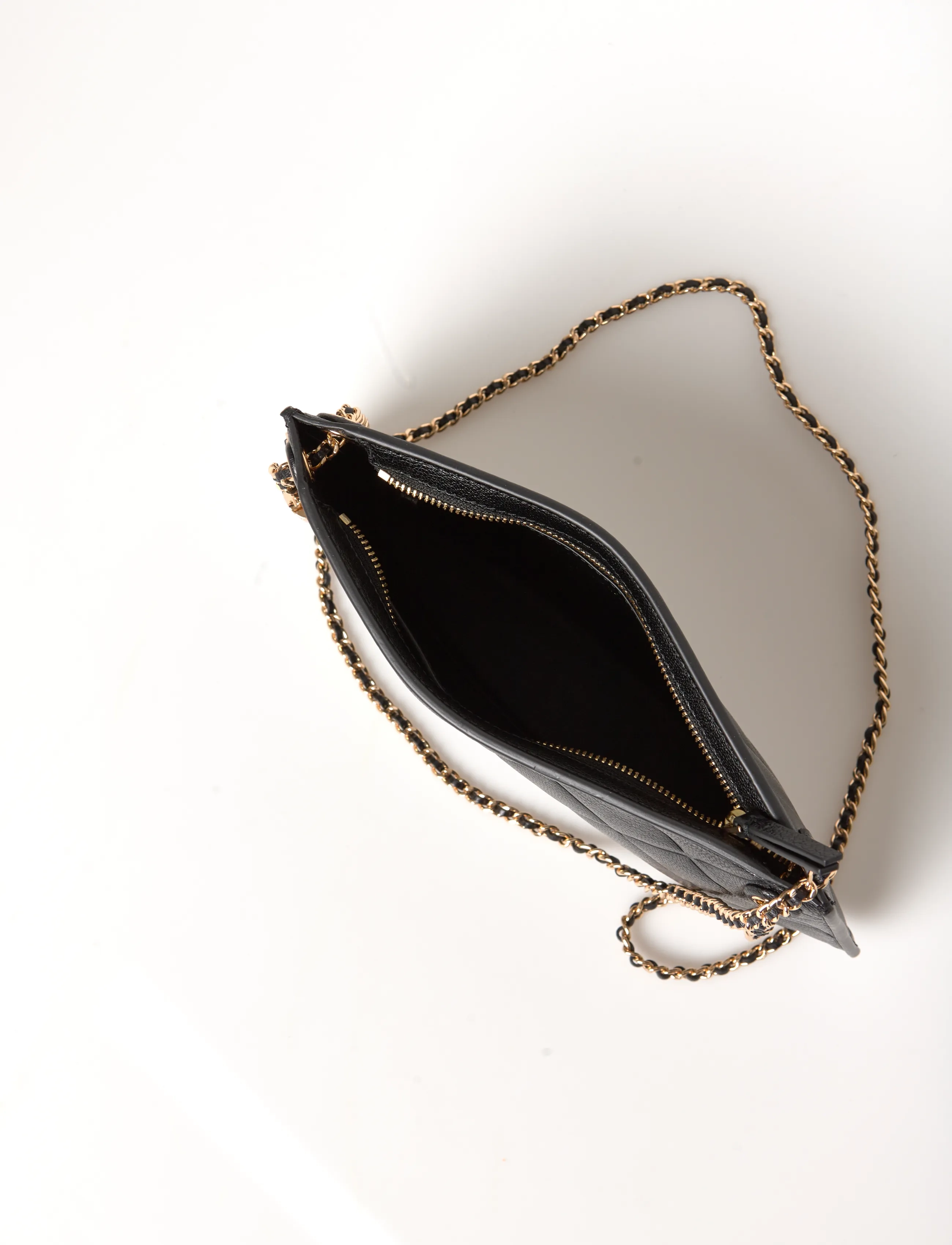 Tory Burch - Fleming Pochette - crossbody kotid - black - 5