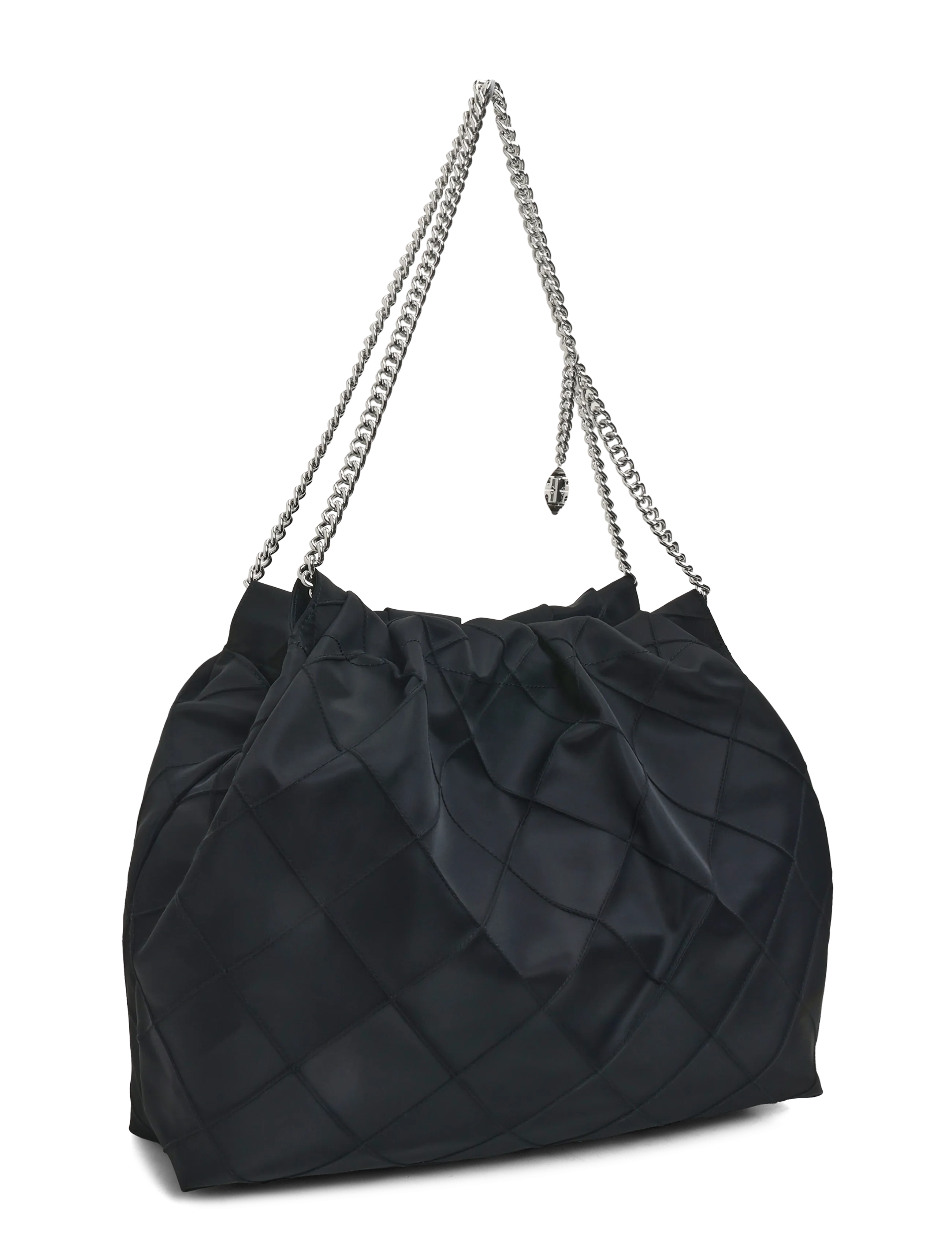 Tory Burch - Fleming Nylon Hobo - black - 2