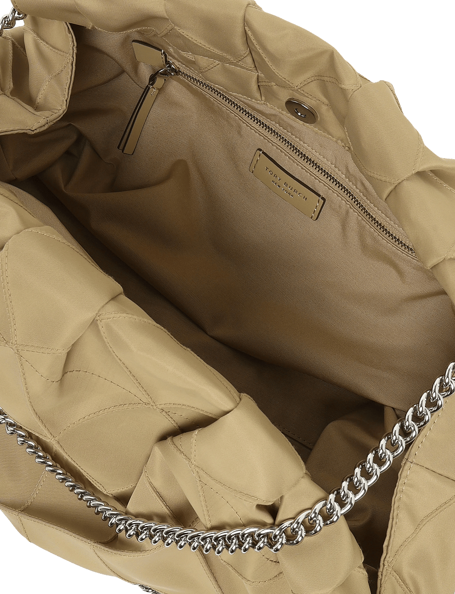 Tory Burch - Fleming Nylon Hobo - hverdags stil - praline - 3