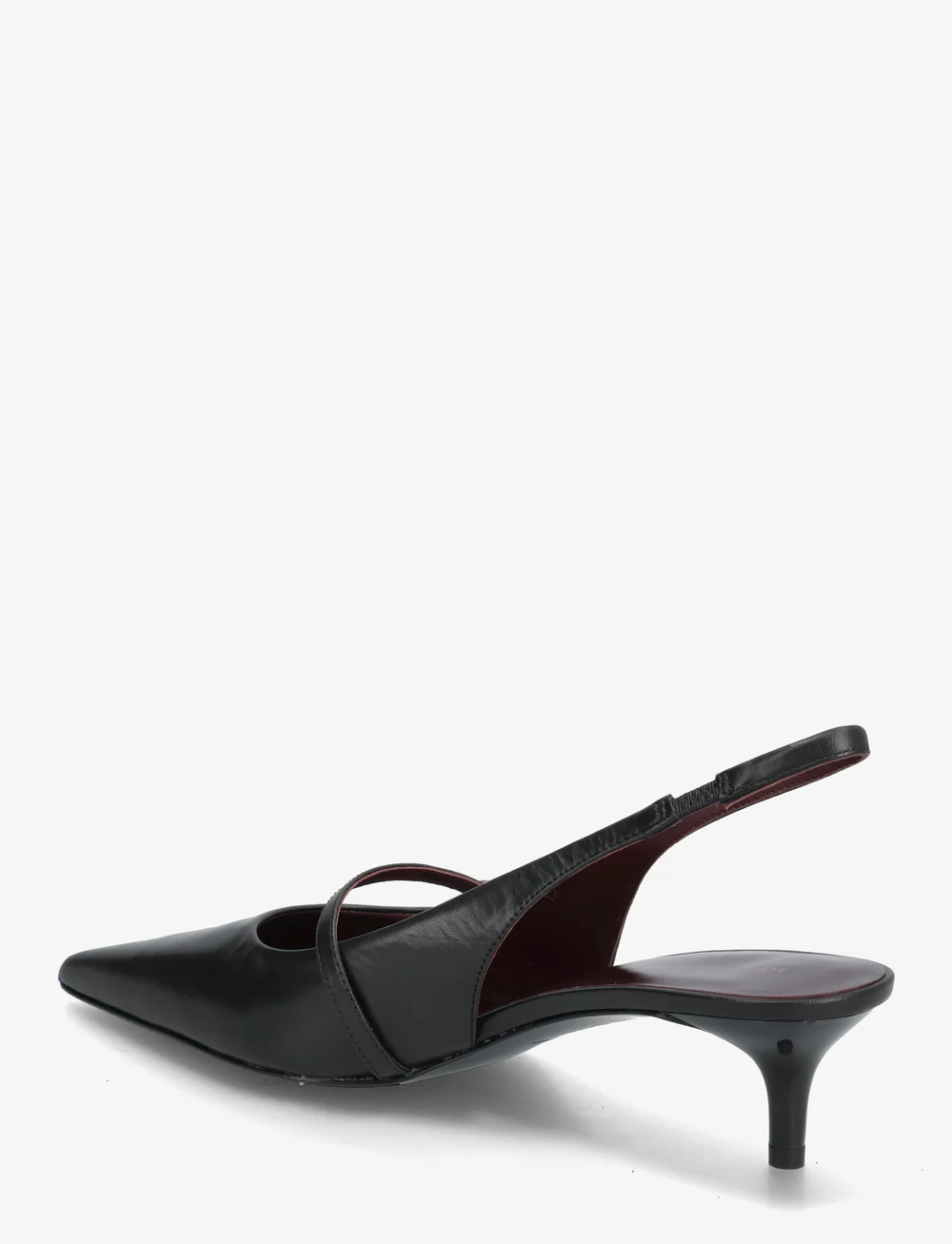 Tory Burch - DOUBLE T BUCKLE MARY JANE PUMP 45MM - slingbacks med hæle - perfect black , perfect black - 2