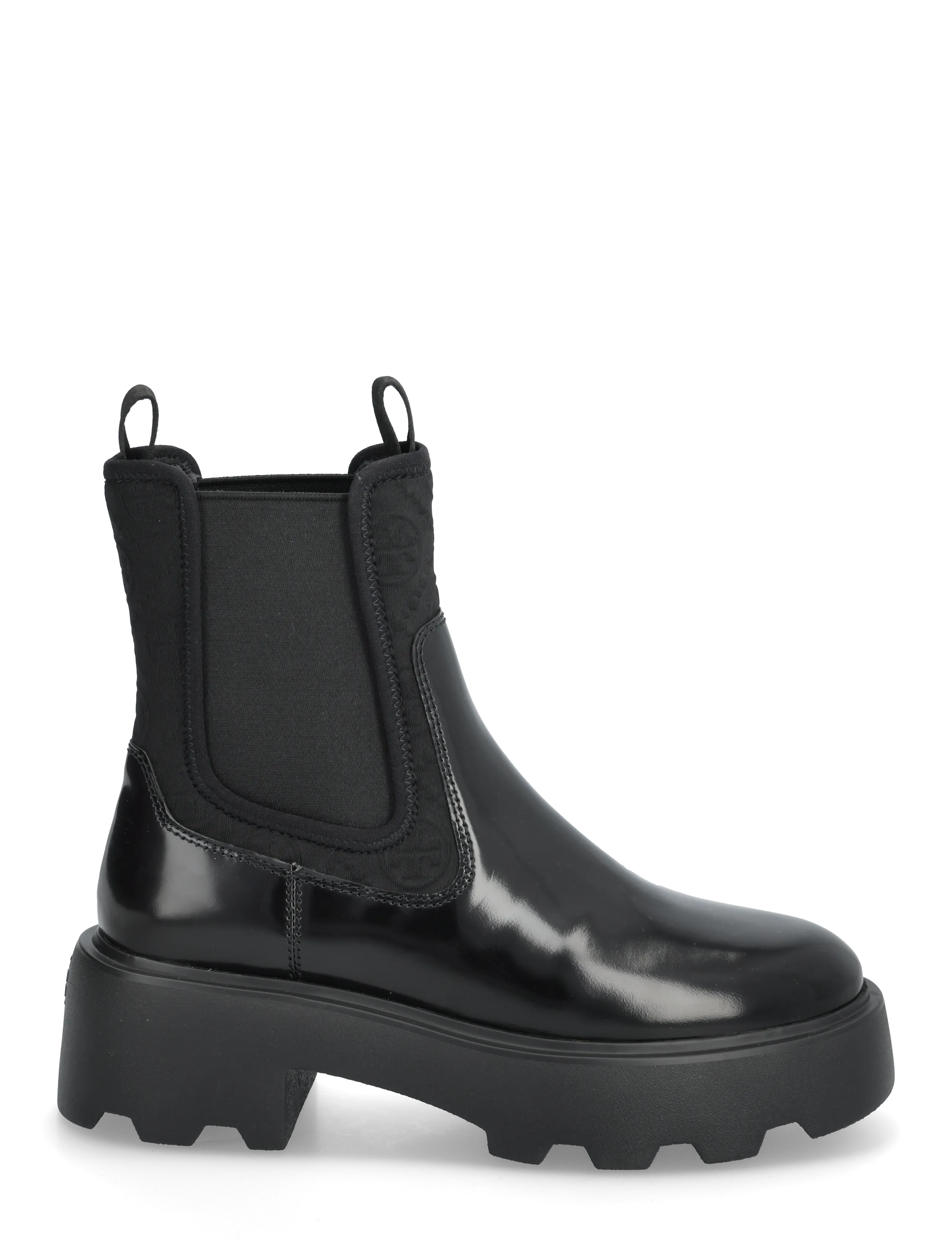 Tory Burch - T MONOGRAM LUG CHELSEA BOOT 65MM - platta ankelboots - perfect black - 1