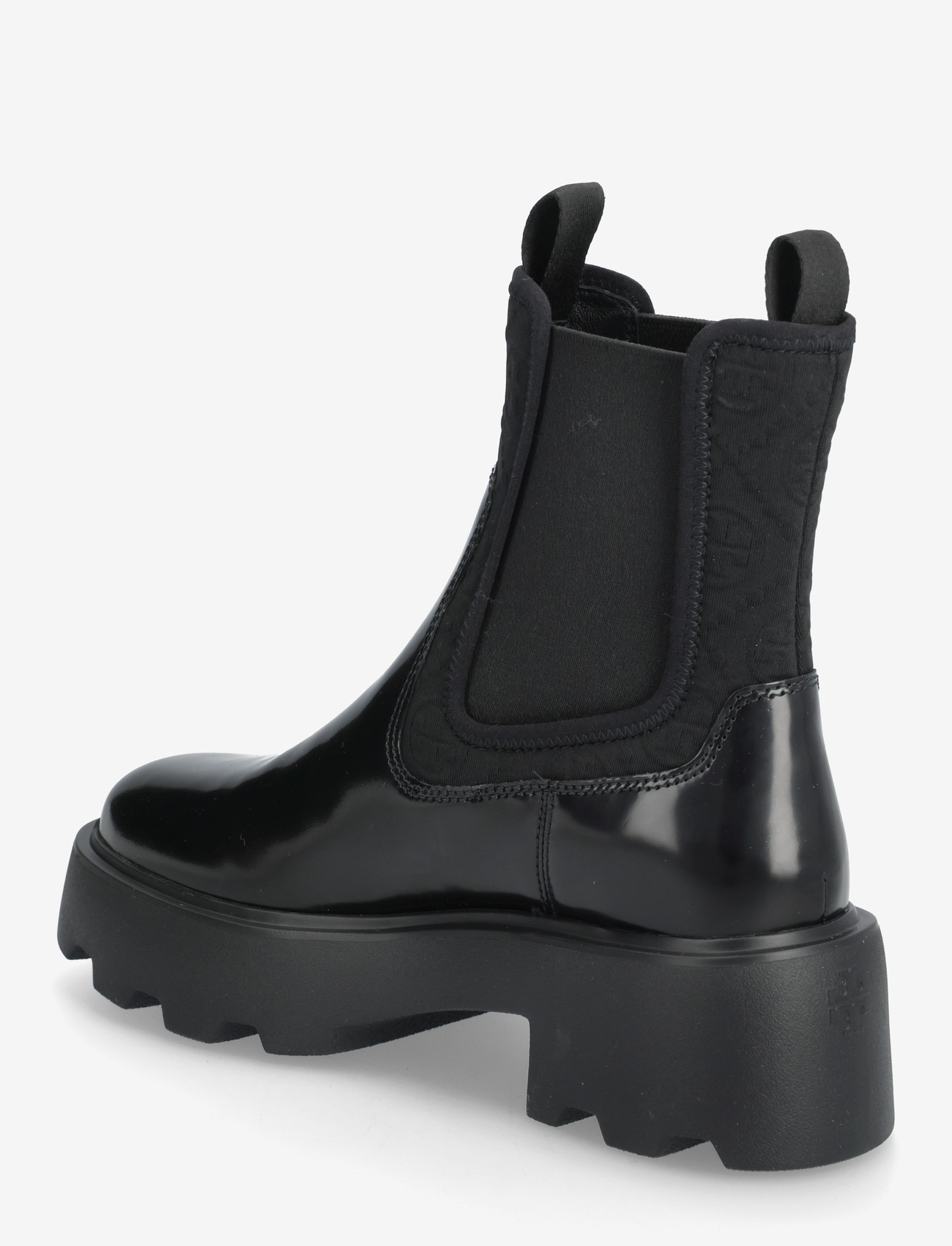 Tory Burch - T MONOGRAM LUG CHELSEA BOOT 65MM - platta ankelboots - perfect black - 2