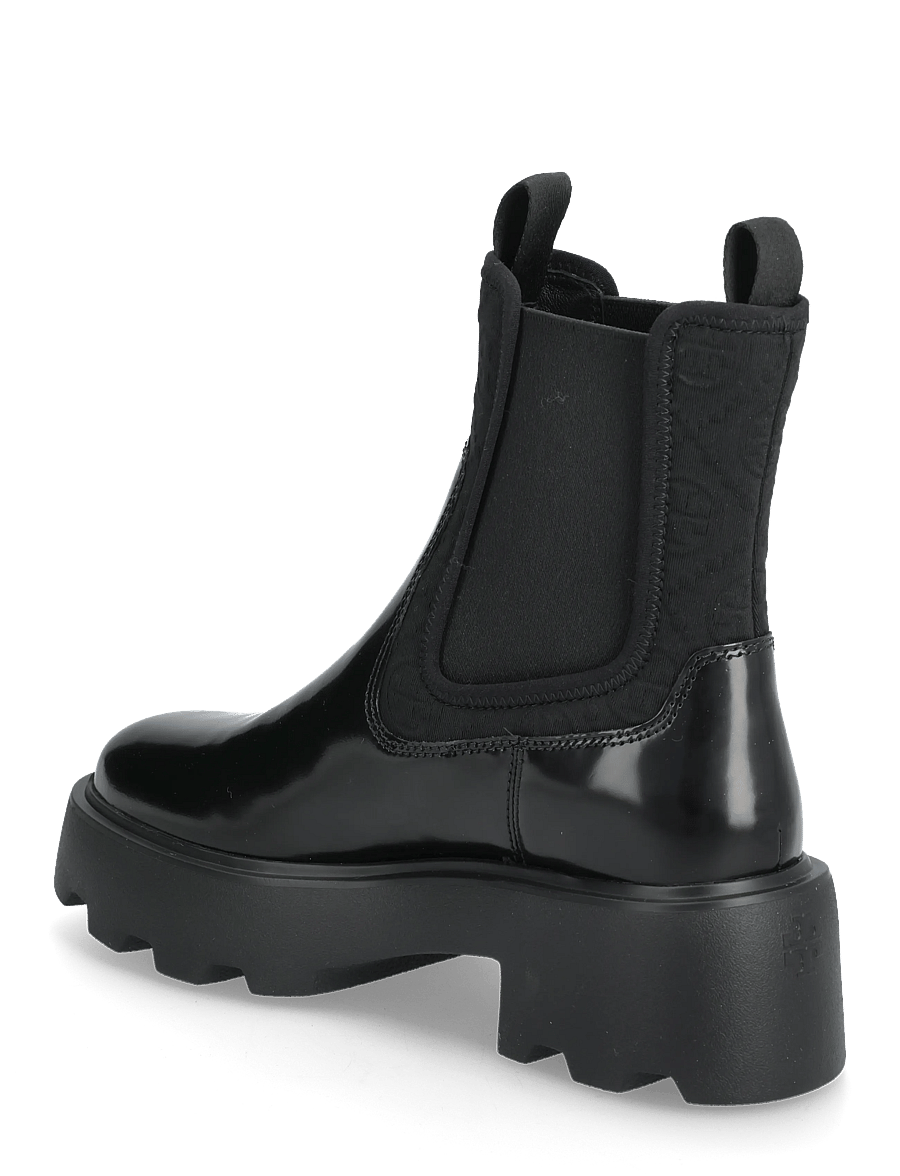 Tory Burch - T MONOGRAM LUG CHELSEA BOOT 65MM - flache stiefeletten - perfect black - 2