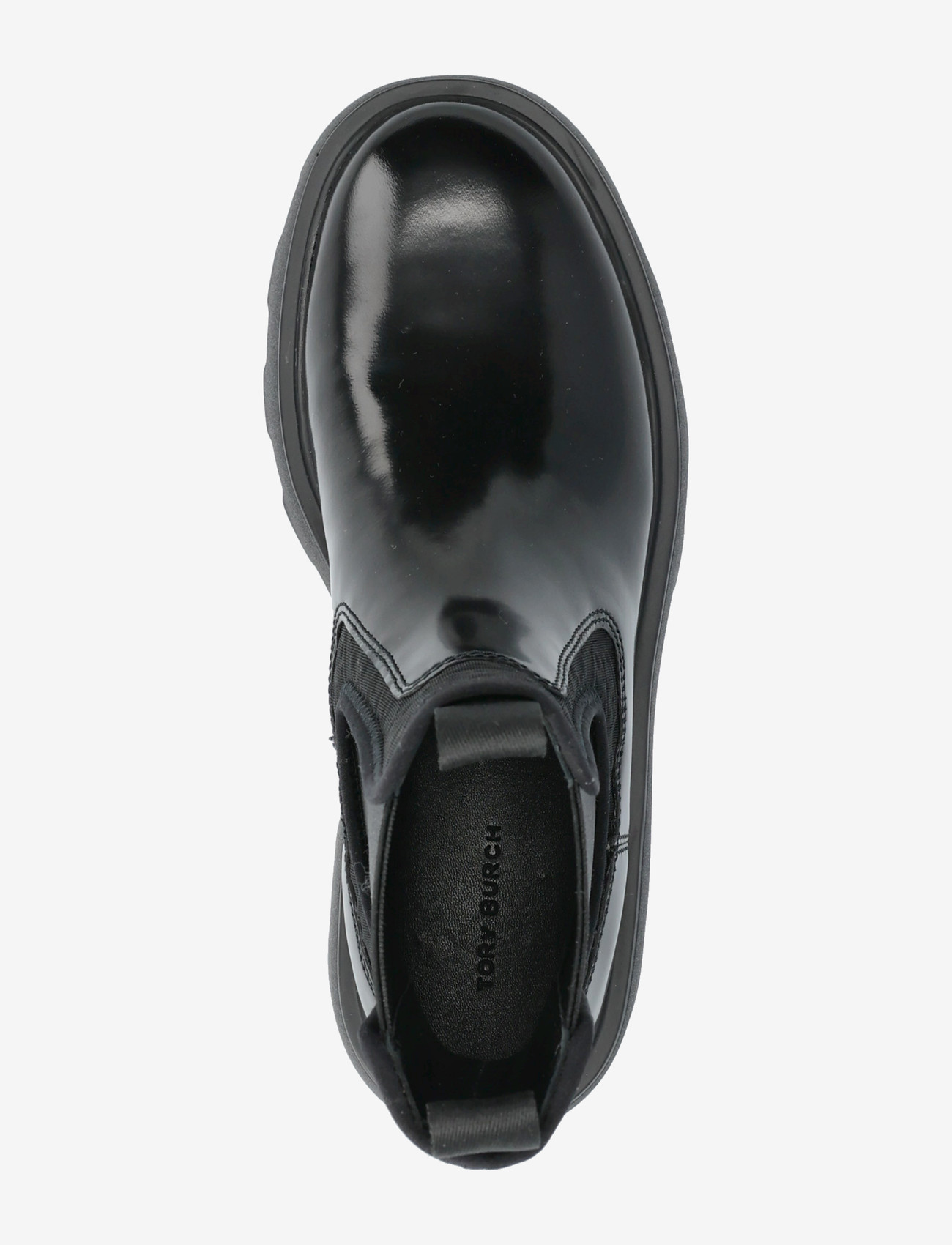 Tory Burch - T MONOGRAM LUG CHELSEA BOOT 65MM - platta ankelboots - perfect black - 3