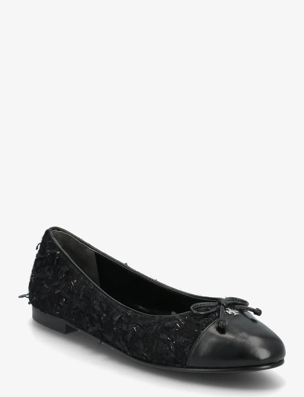 Tory Burch - CAP-TOE BALLET - særlige begivenheder - midnight navy , perfect black - 0