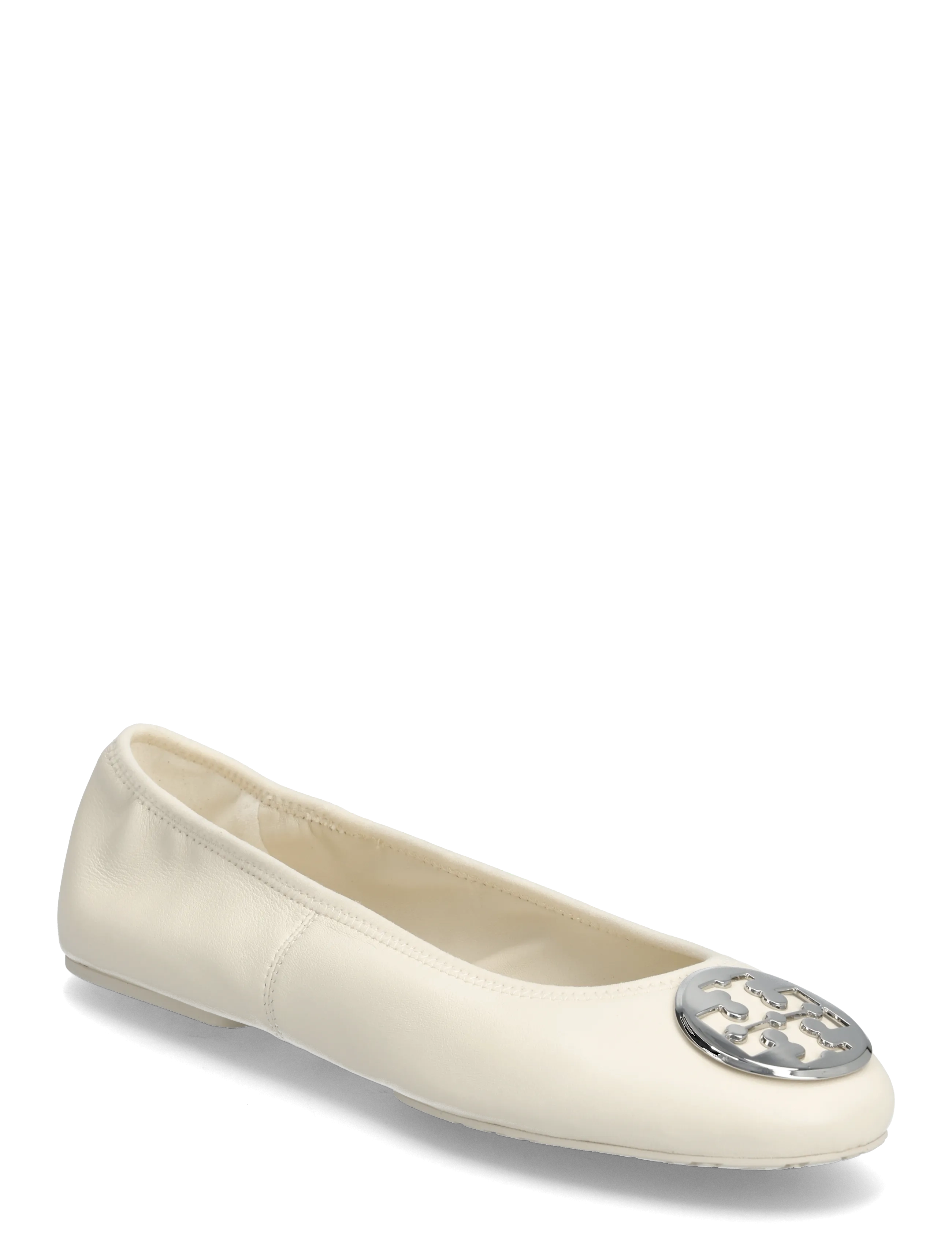 TORY BURCH Reva Travel Ballet Cream - 39.5 - Damen