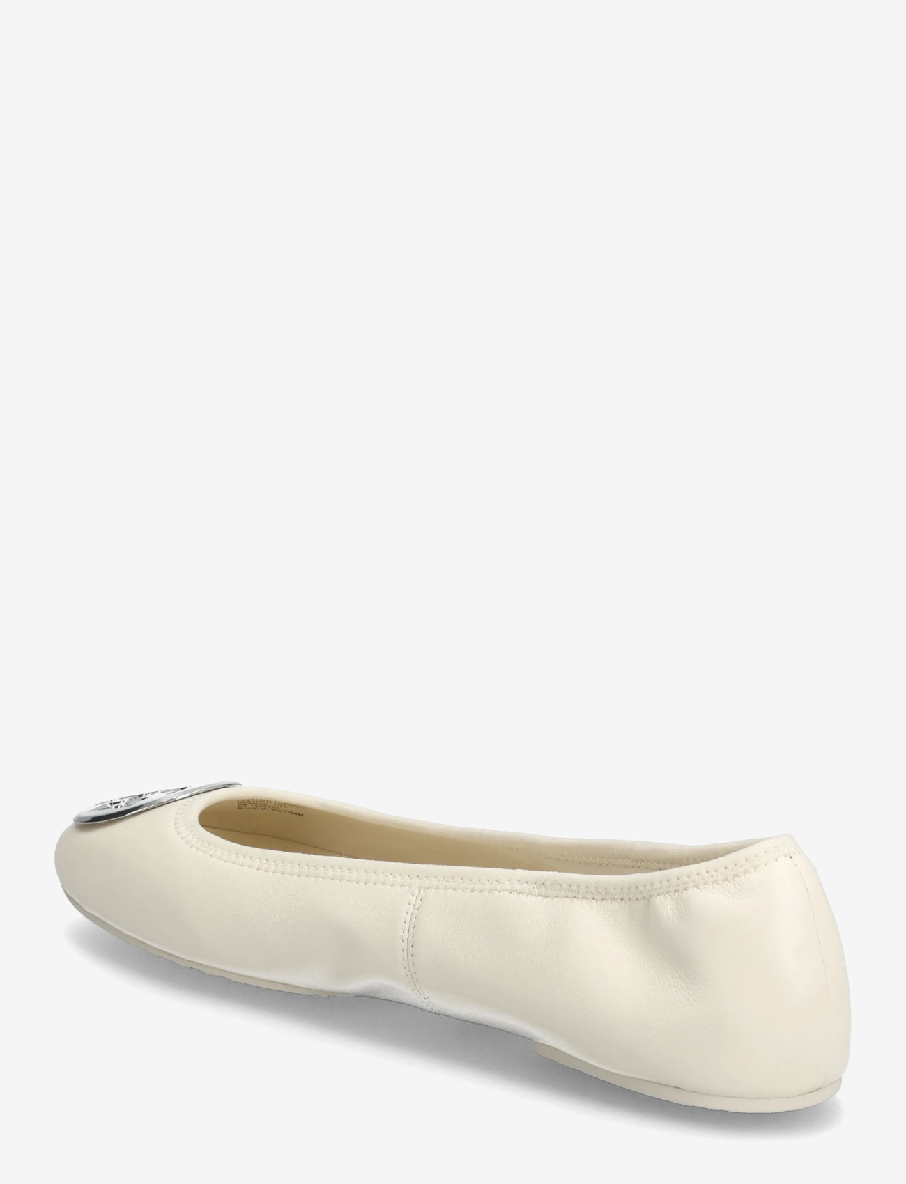Tory Burch - REVA TRAVEL BALLET - ballerinas - light cream , silver - 2
