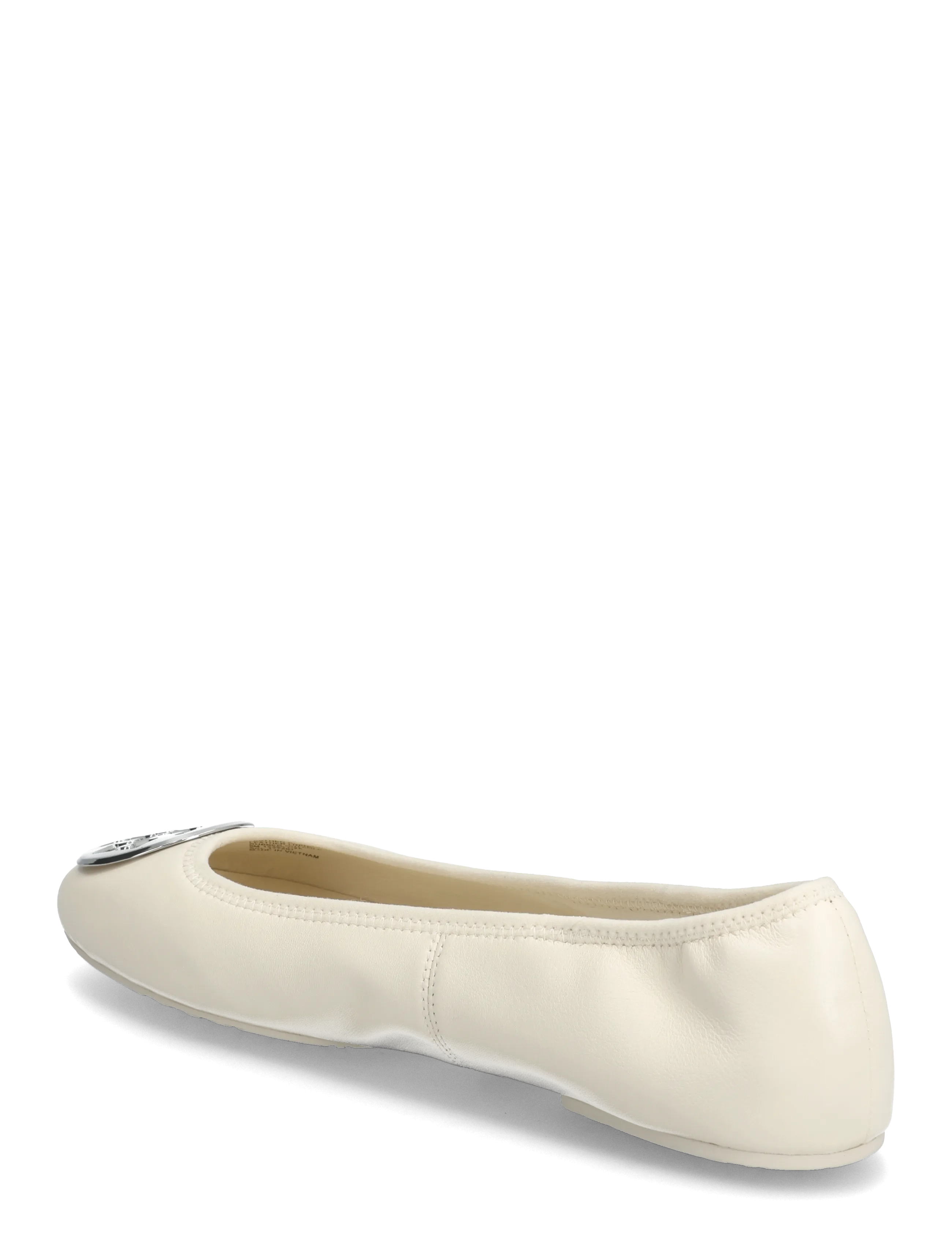 Tory Burch - REVA TRAVEL BALLET - erilised sündmused - light cream , silver - 2