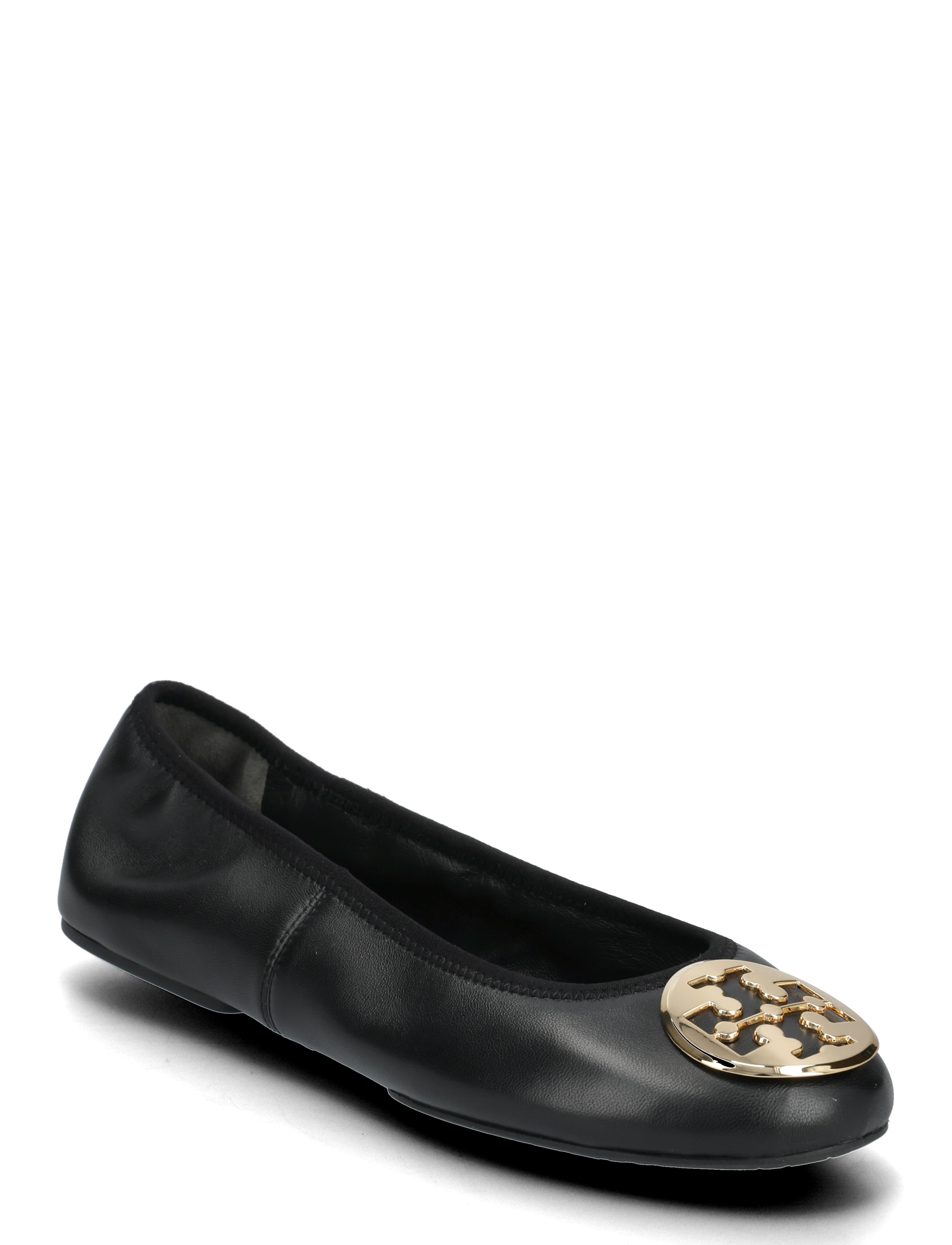 Tory Burch REVA TRAVEL BALLET - Tory Burch - PERFECT BLACK , GOLD / black