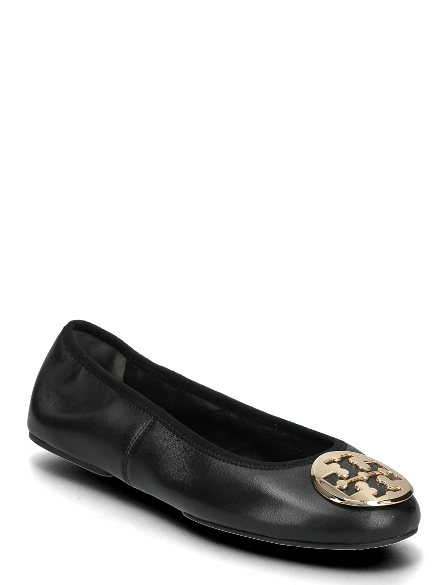 Tory Burch - REVA TRAVEL BALLET - erityistilaisuudet - perfect black , gold - 0