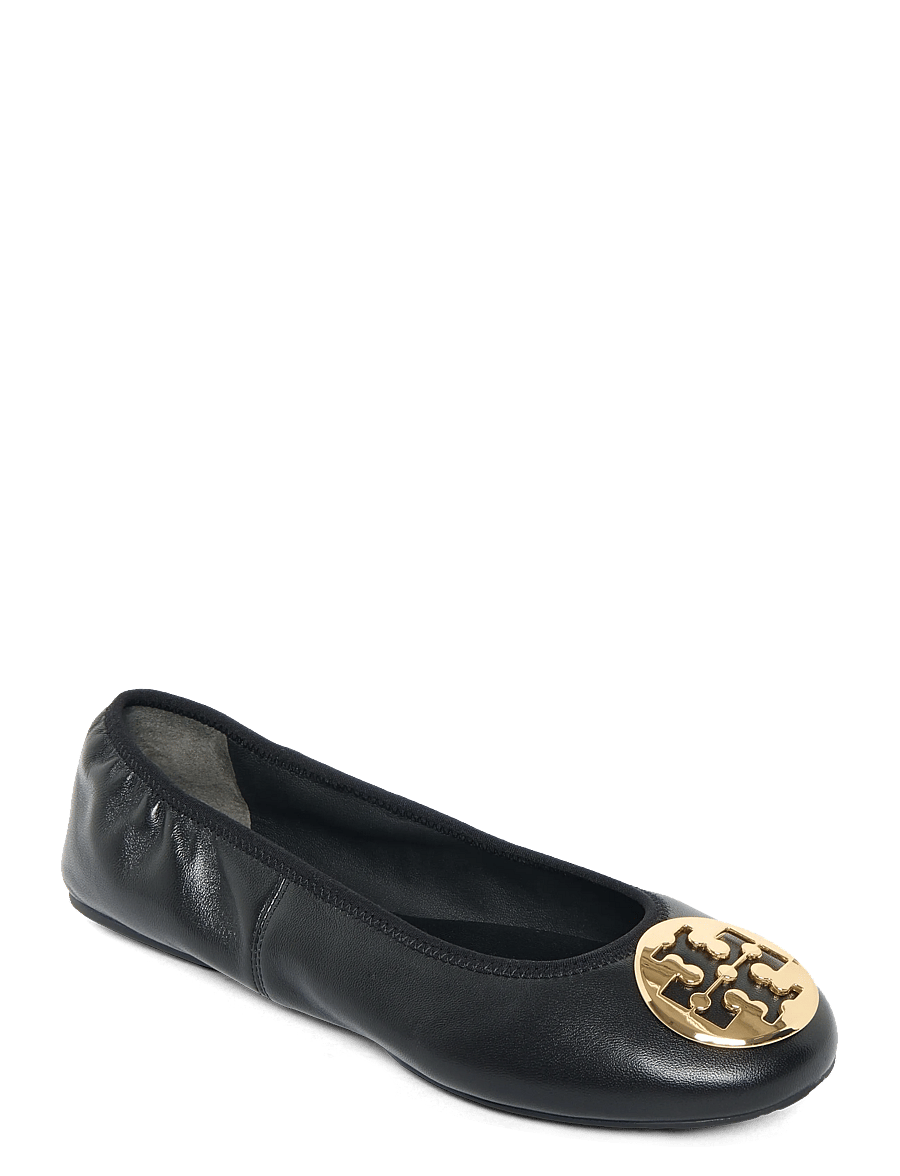 Tory Burch - REVA TRAVEL BALLET - erityistilaisuudet - perfect black / gold - 0