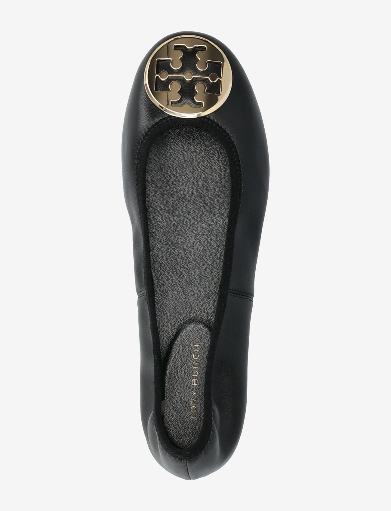 Tory Burch - REVA TRAVEL BALLET - ballerinas - perfect black , gold - 3