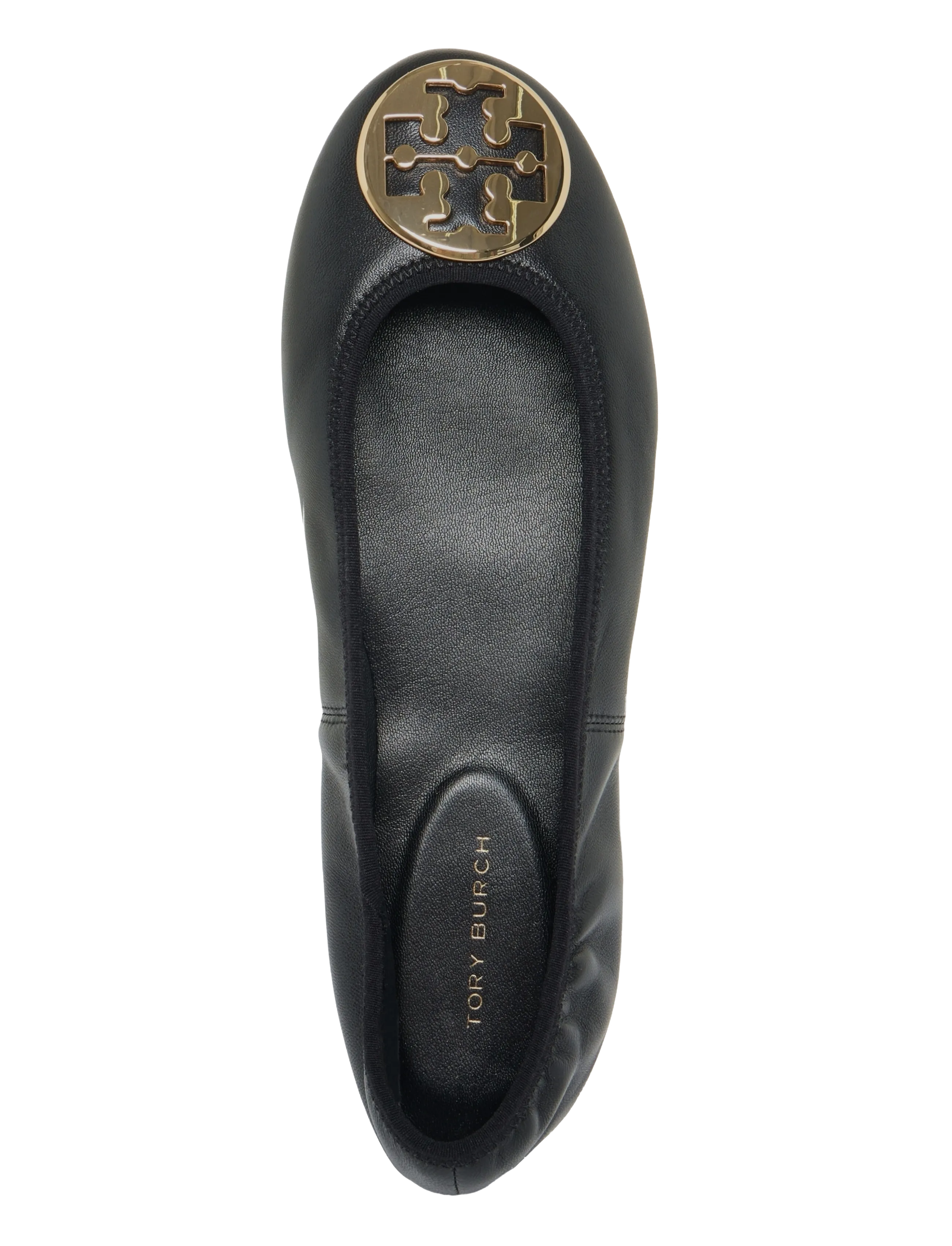 Tory Burch - REVA TRAVEL BALLET - ballerinas - perfect black / gold - 4