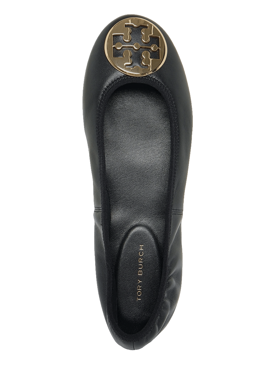 Tory Burch - REVA TRAVEL BALLET - erityistilaisuudet - perfect black / gold - 4